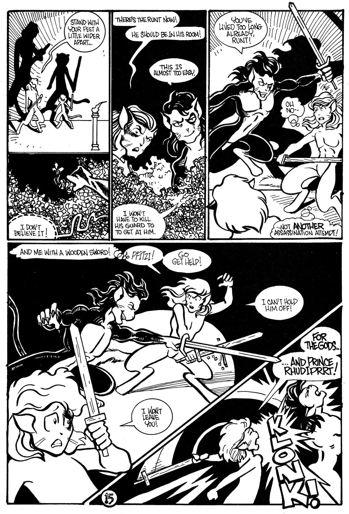 Read online Rhudiprrt, Prince of Fur comic -  Issue #3 - 17