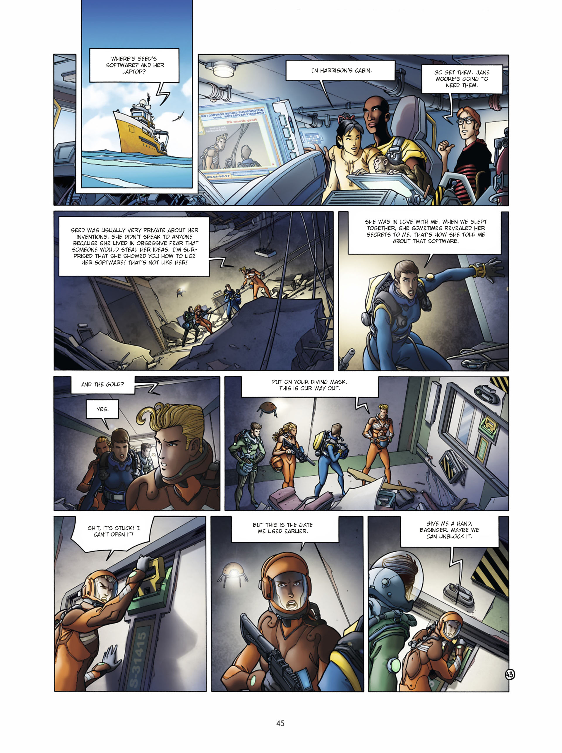 Read online Golden City comic -  Issue #11 - 45