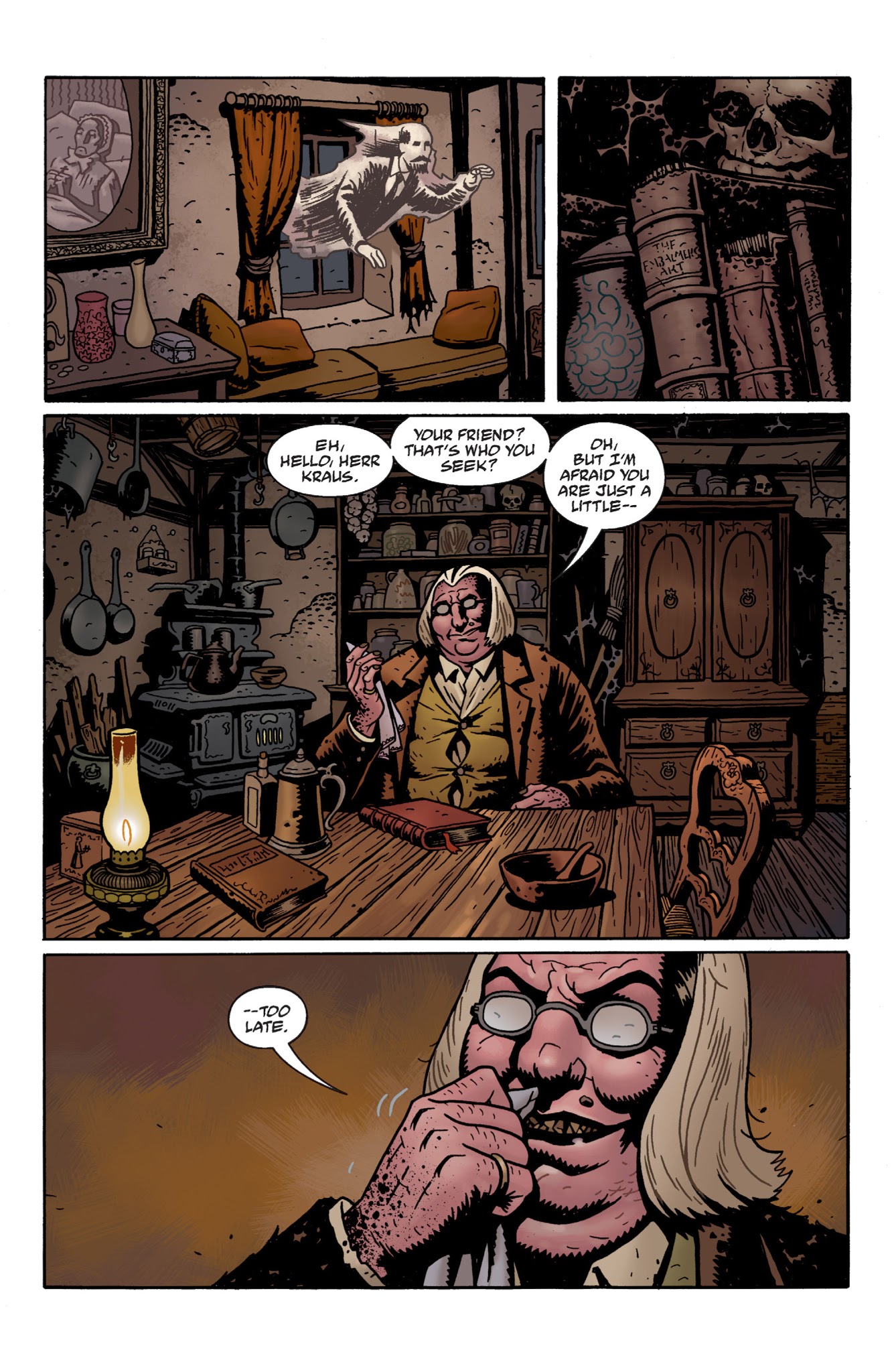 Read online B.P.R.D.: Being Human comic -  Issue # TPB - 130