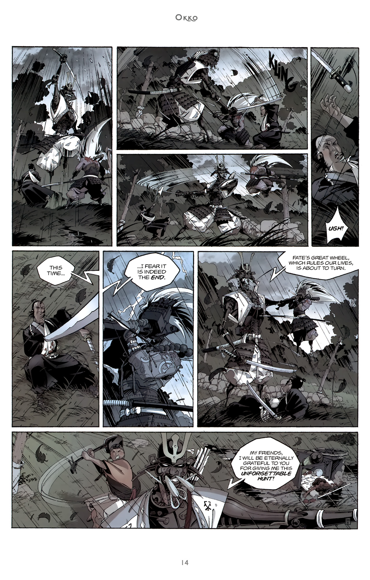 Read online Okko: The Cycle of Air comic -  Issue #4 - 14