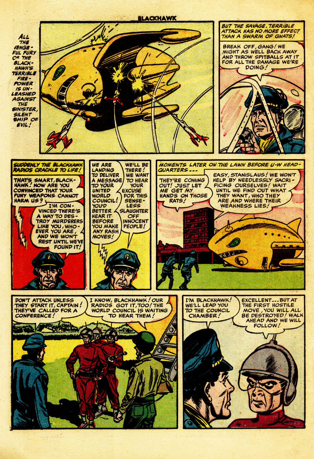 Read online Blackhawk (1957) comic -  Issue #63 - 6