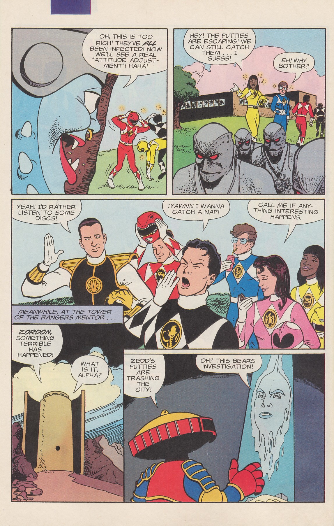 Read online Saban's Mighty Morphin Power Rangers (1995) comic -  Issue #3 - 10