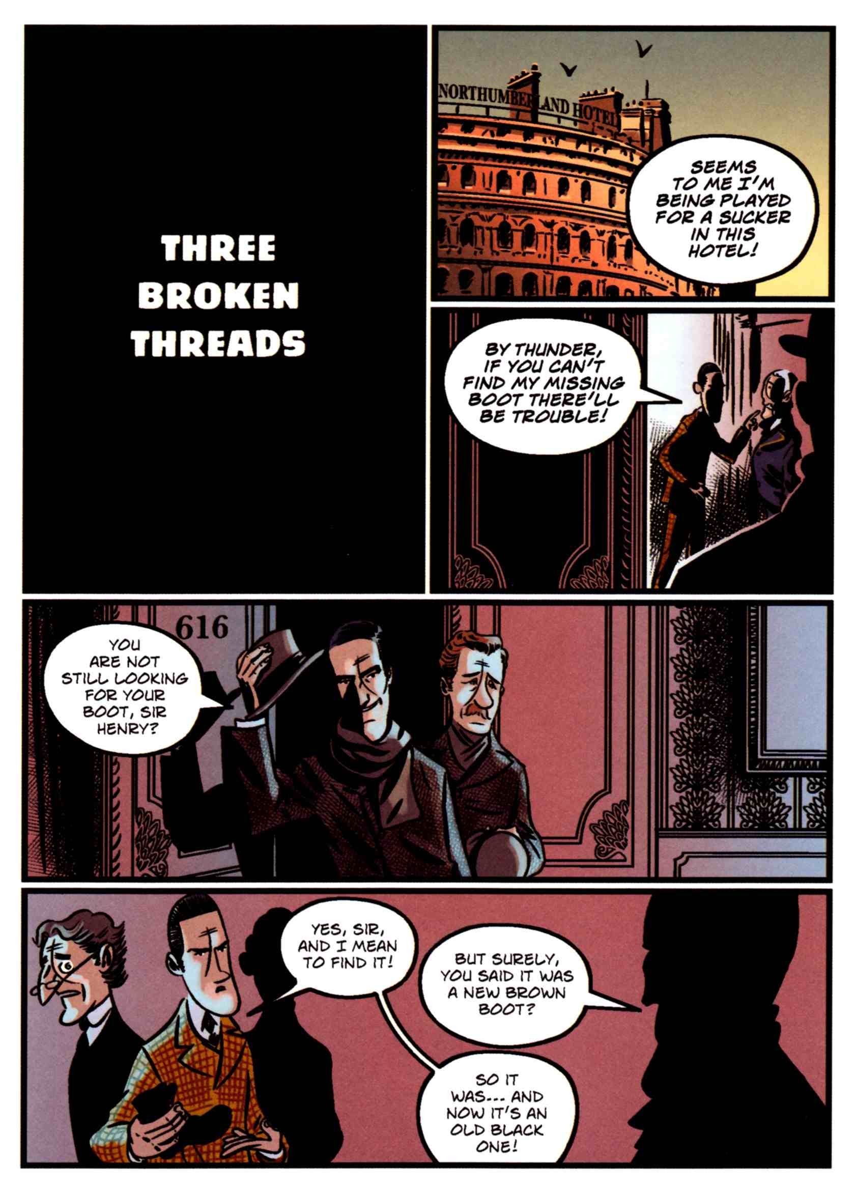 Read online The Hound of the Baskervilles (2009) comic -  Issue # TPB - 45
