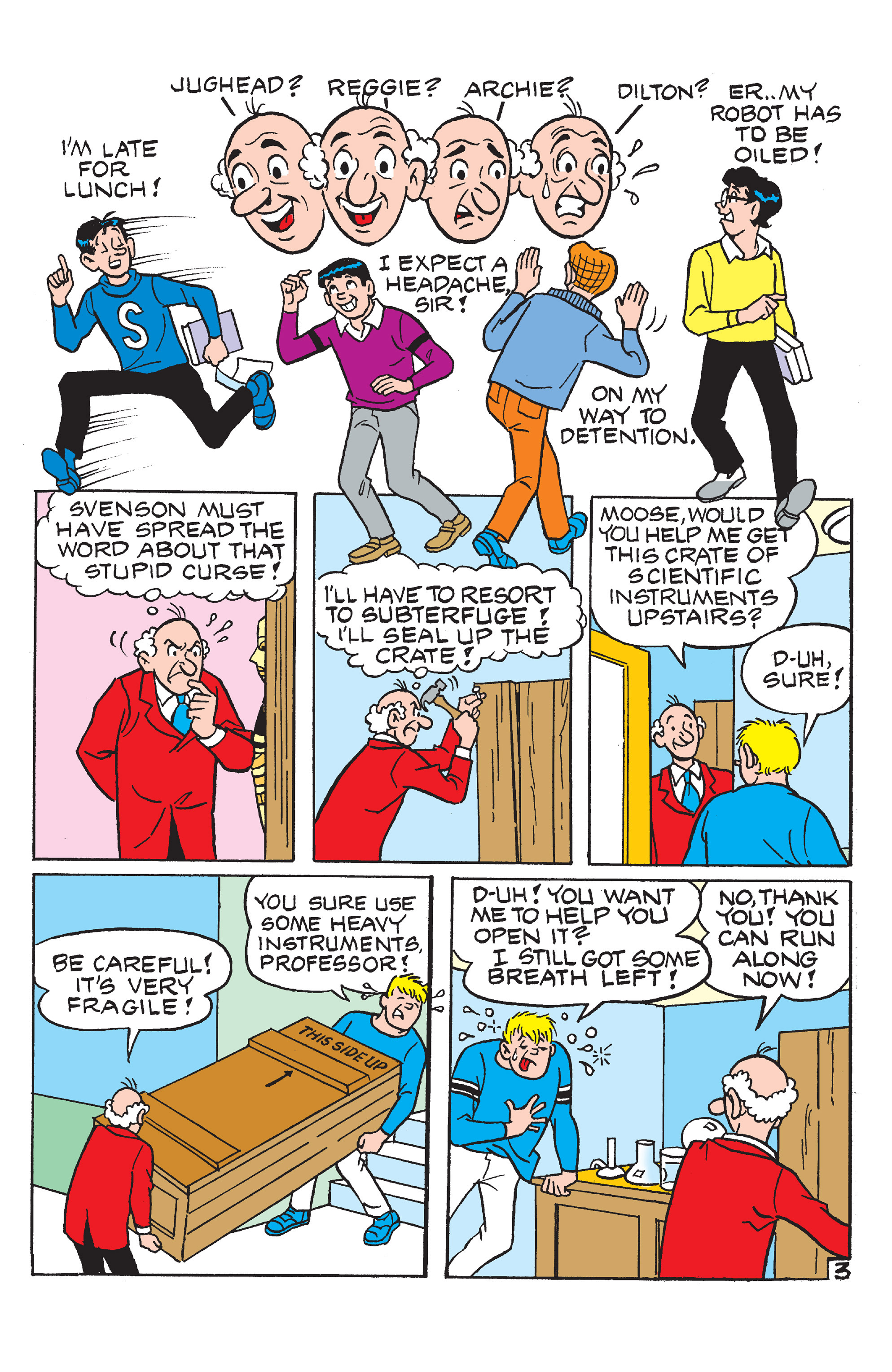 Read online Archie & Friends: Faculty Funnies comic -  Issue # TPB - 39