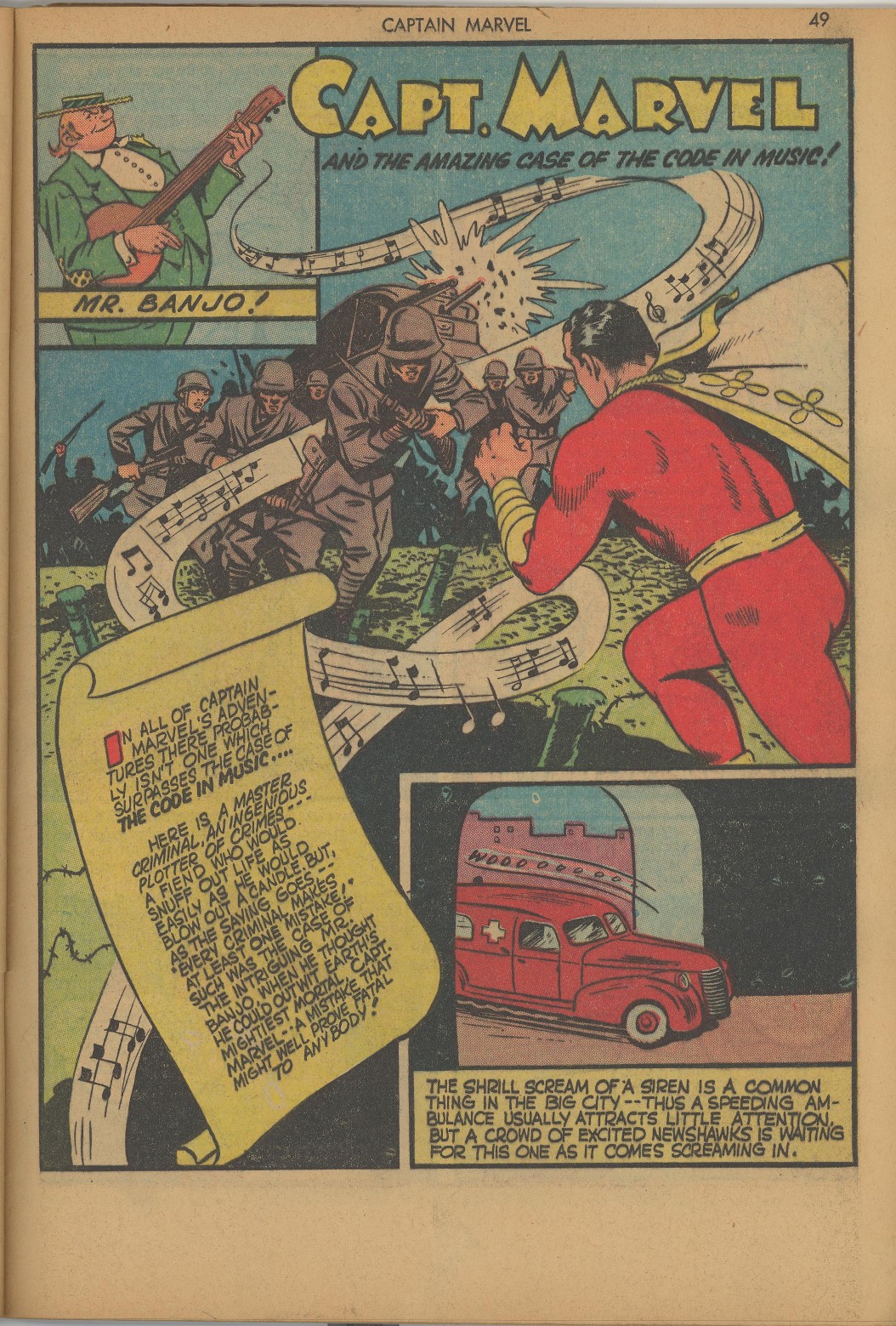 Read online Captain Marvel Adventures comic -  Issue #8 - 50
