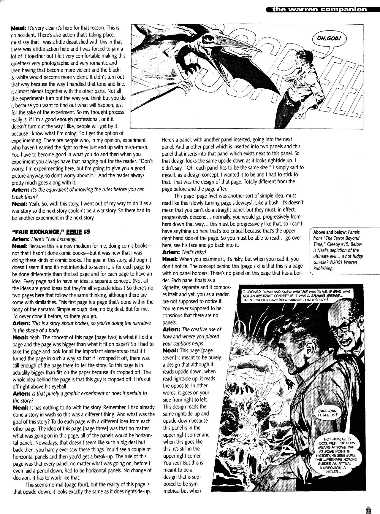 Read online Warren Companion comic -  Issue # TPB (Part 1) - 79