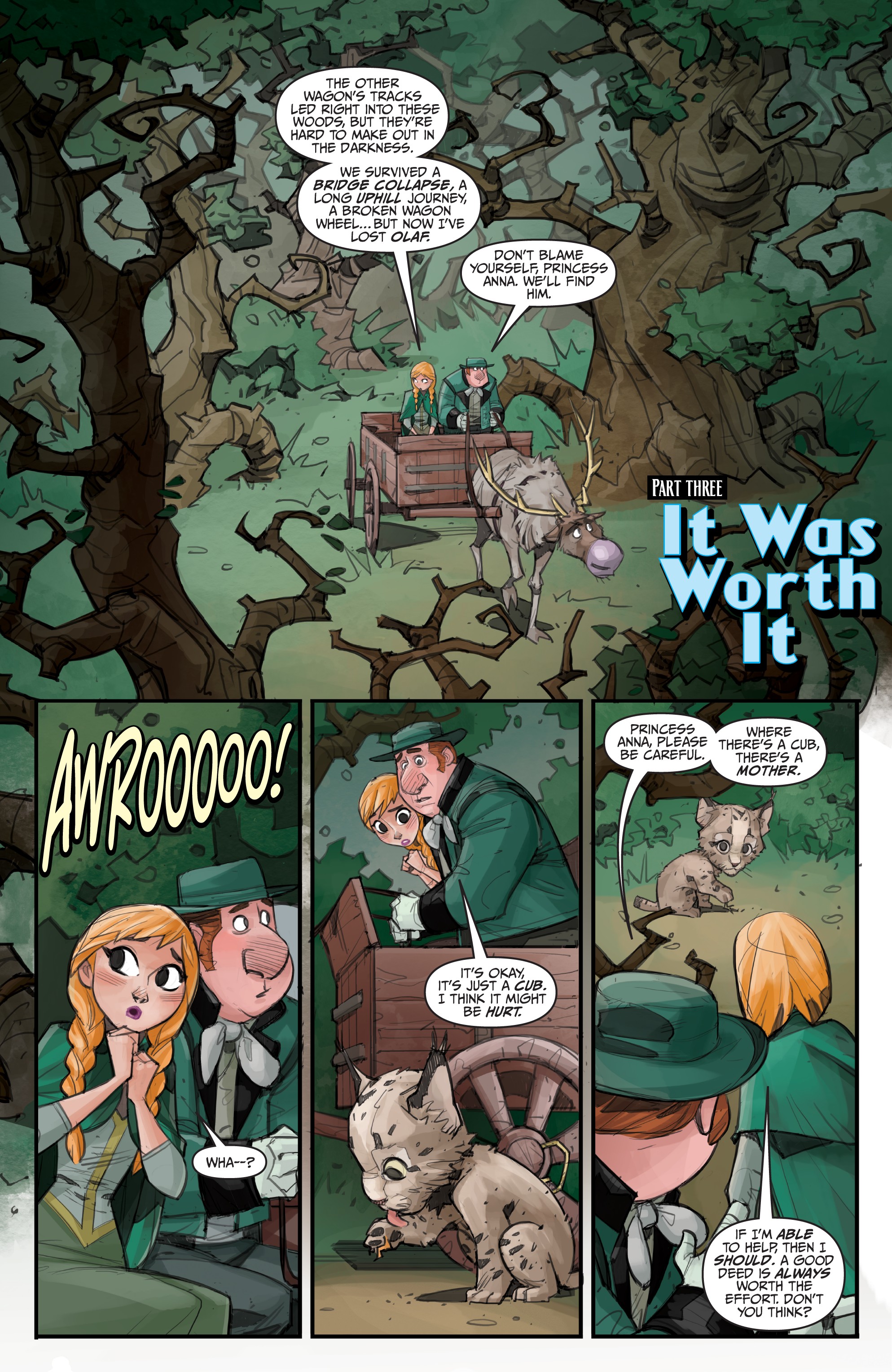 Read online Disney Frozen: Reunion Road comic -  Issue #3 - 3