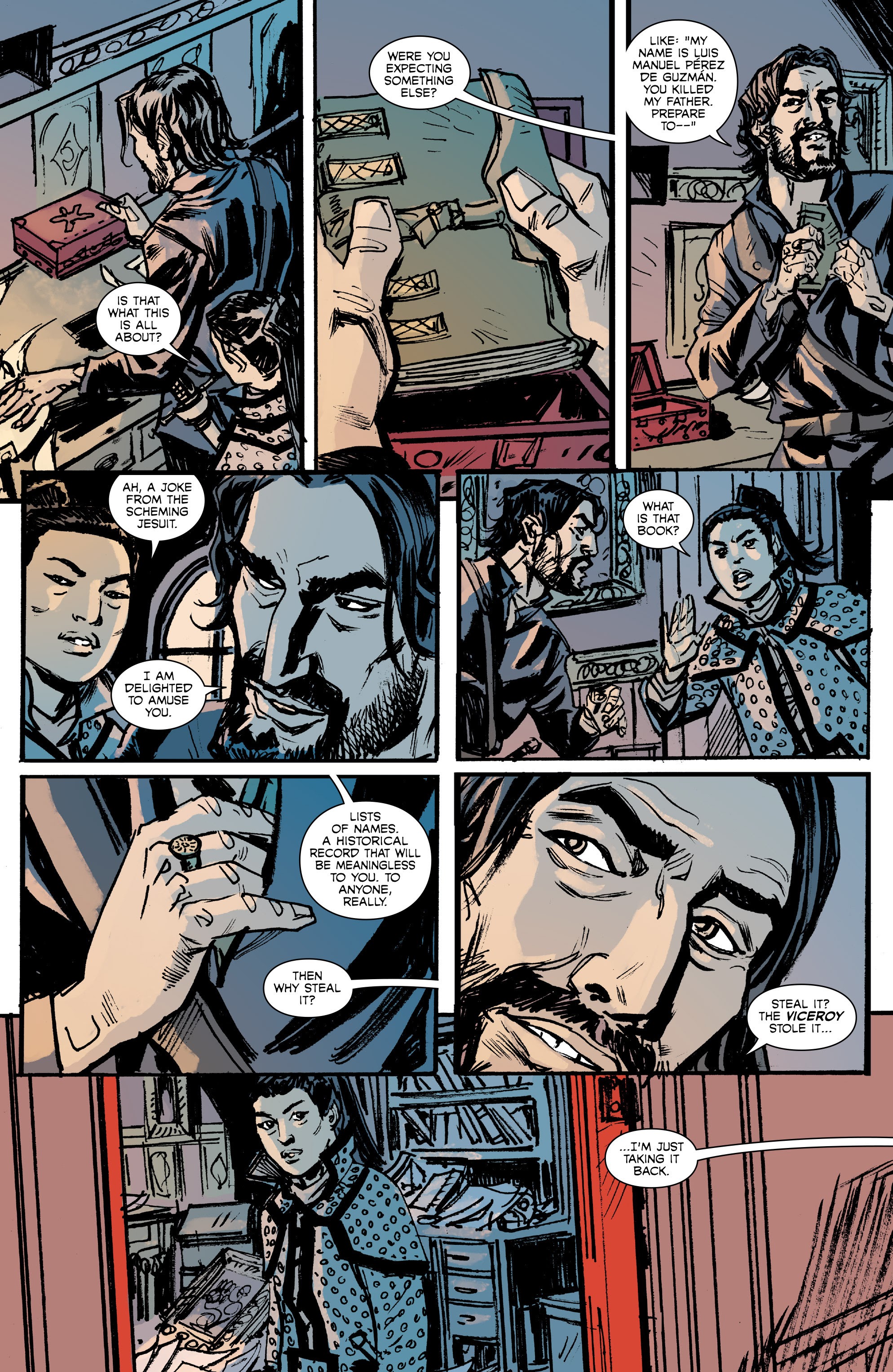 Read online Cimarronin: Fall of the Cross comic -  Issue # TPB - 56