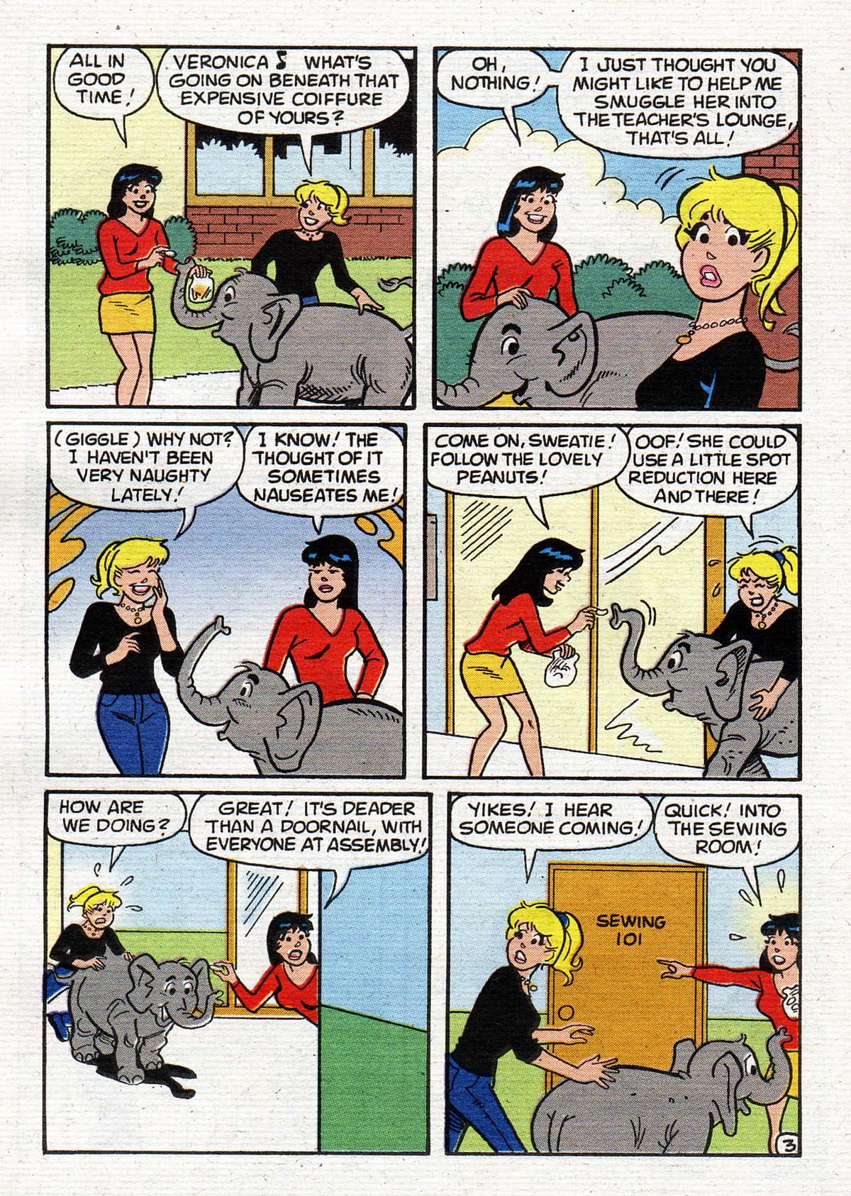 Read online Betty and Veronica Digest Magazine comic -  Issue #143 - 51