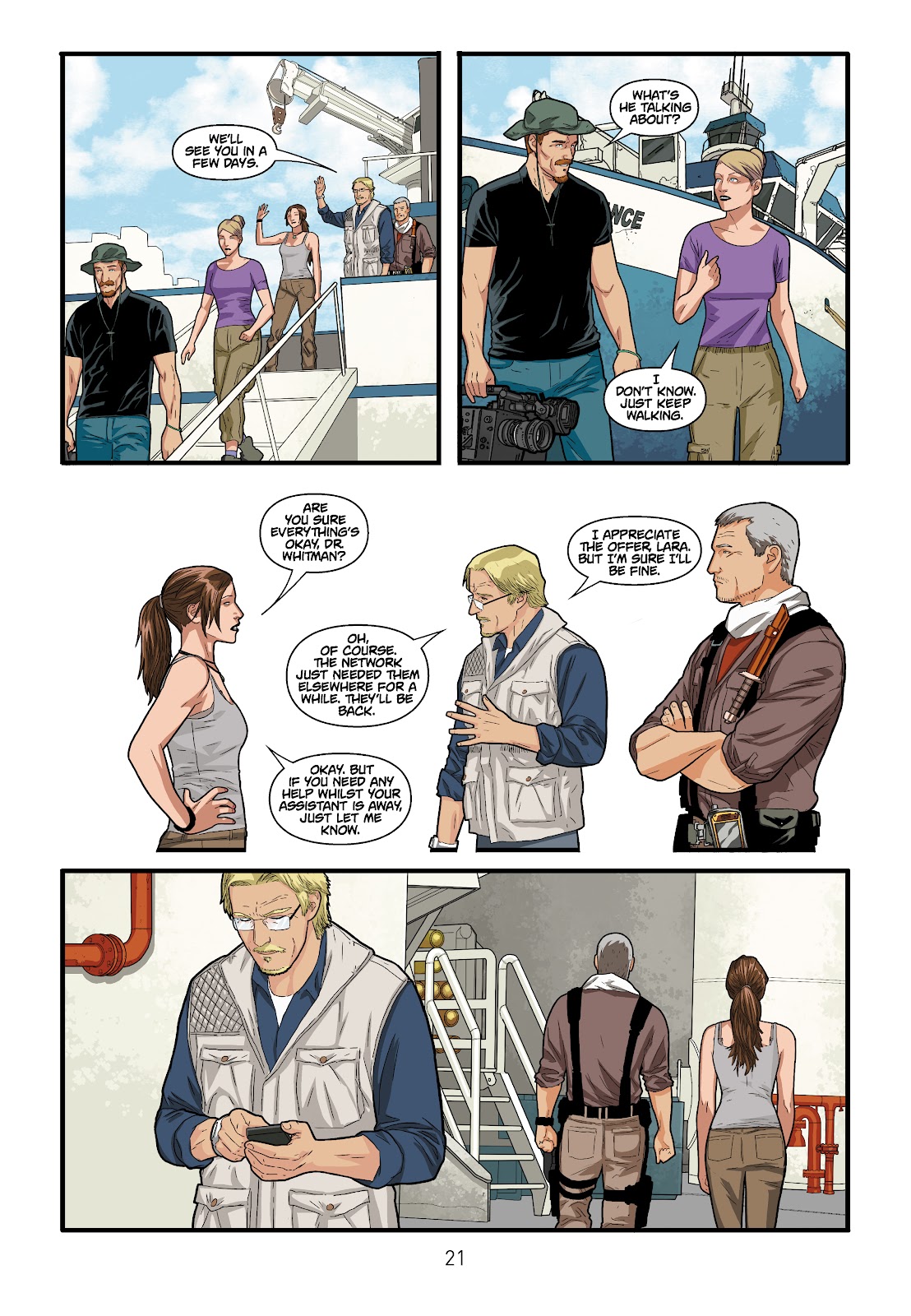 Tomb Raider: The Beginning issue Full - Page 21