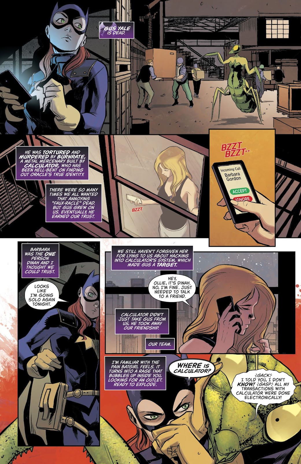 Batgirl and the Birds of Prey issue 20 - Page 4