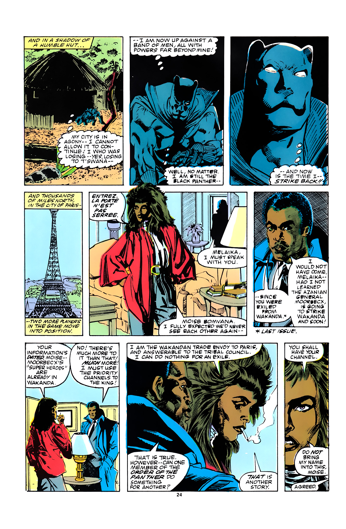 Read online Black Panther (1988) comic -  Issue #2 - 19
