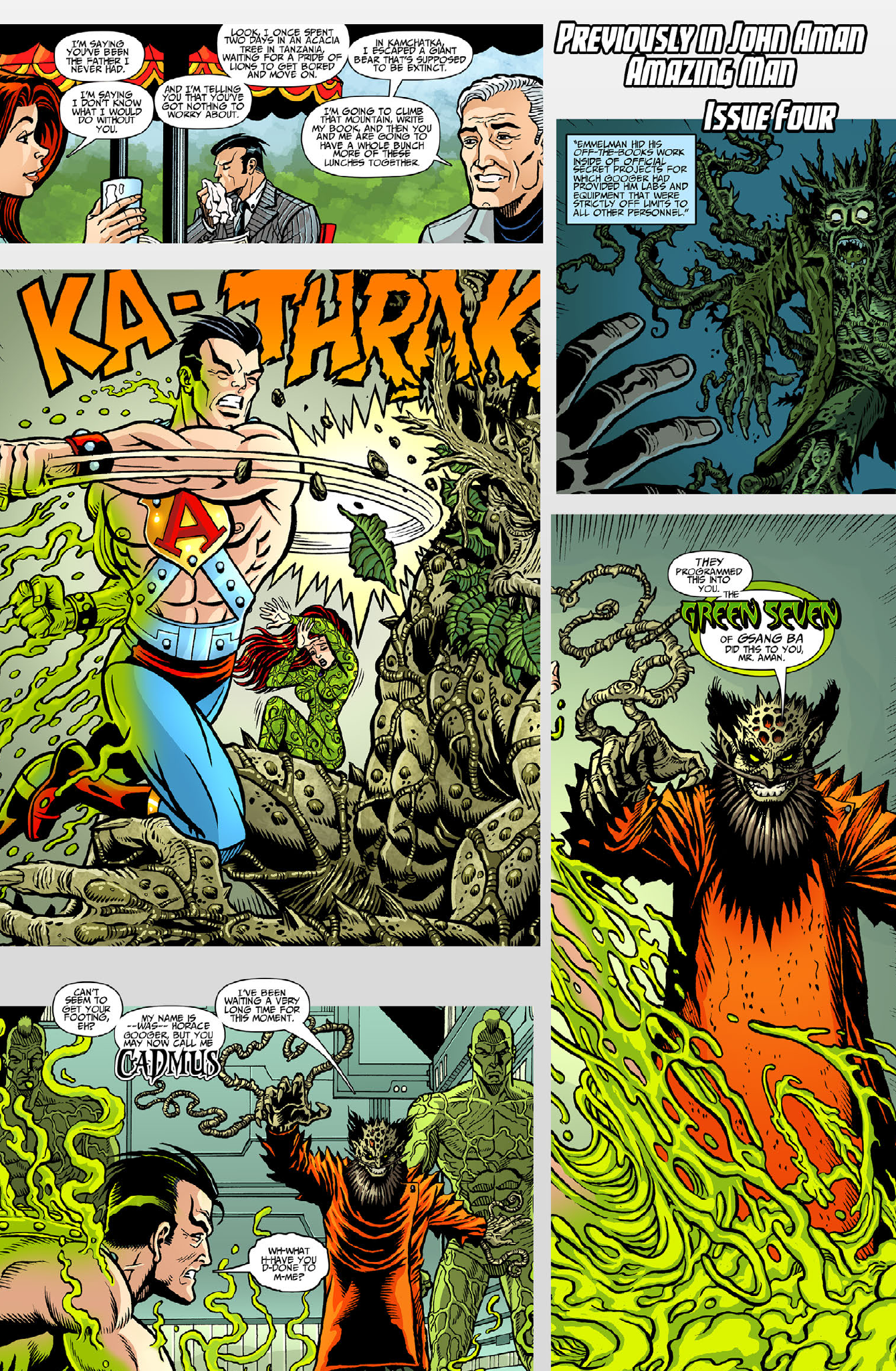 Read online John Aman Amazing Man comic -  Issue #6 - 5