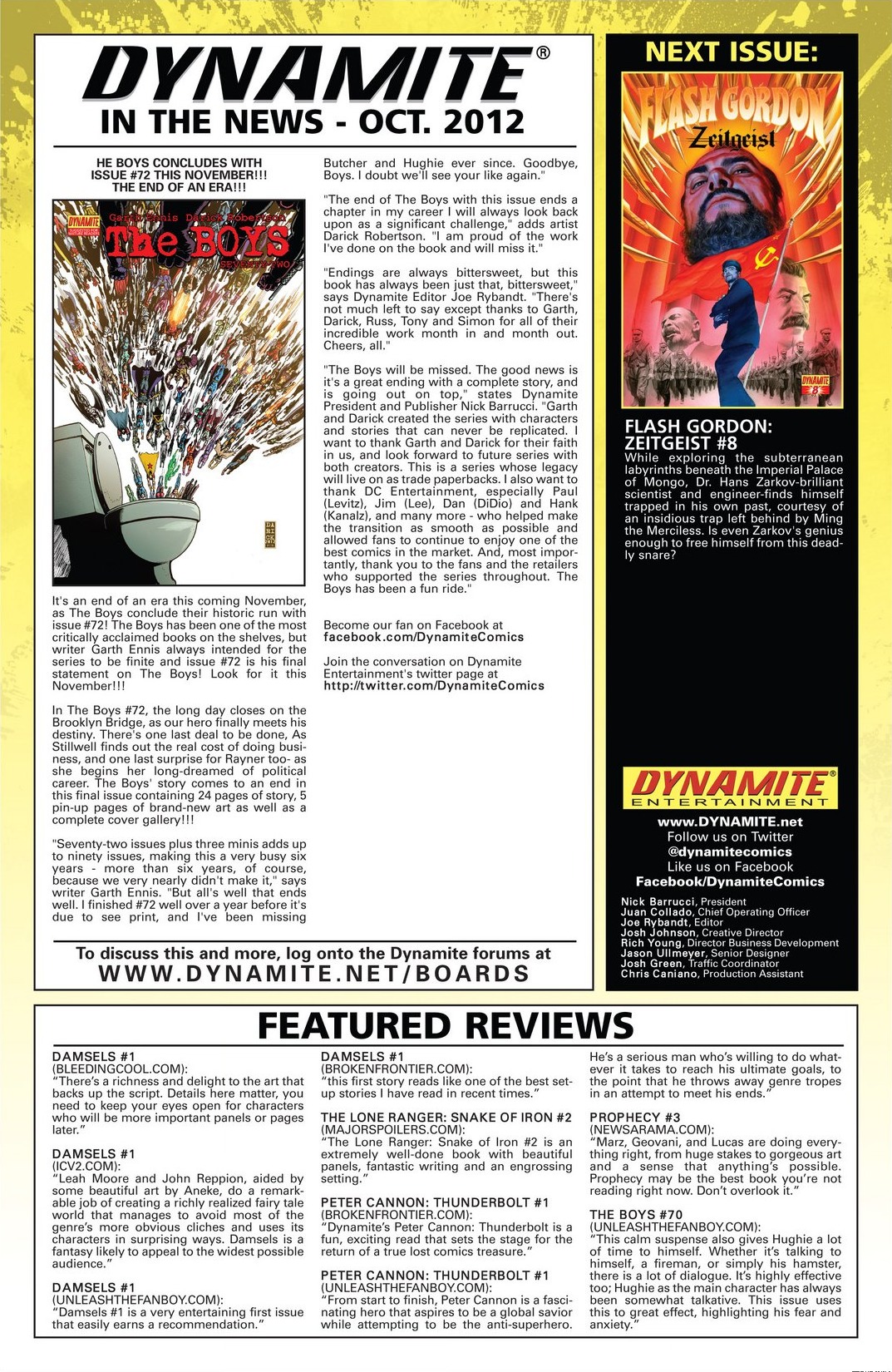 Read online Flash Gordon: Zeitgeist comic -  Issue # TPB - 179