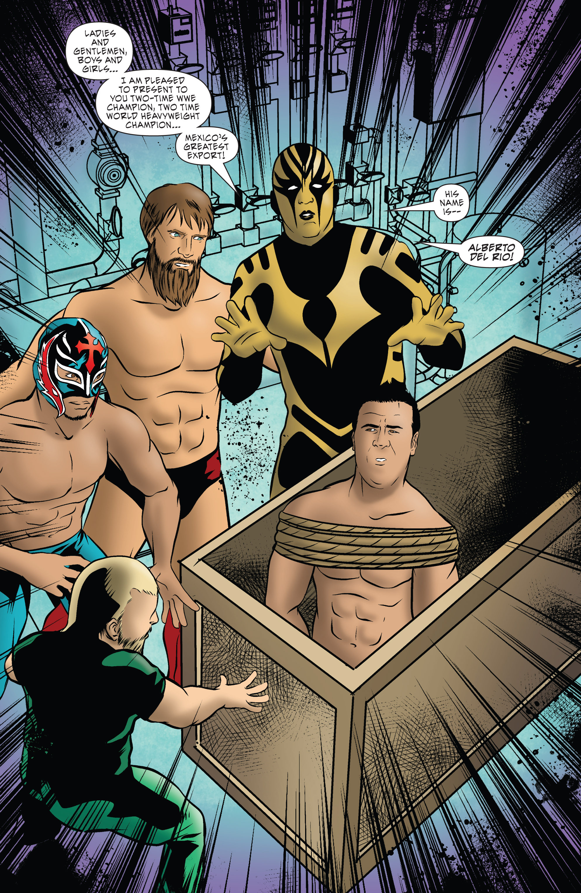 Read online WWE Superstars comic -  Issue #6 - 16