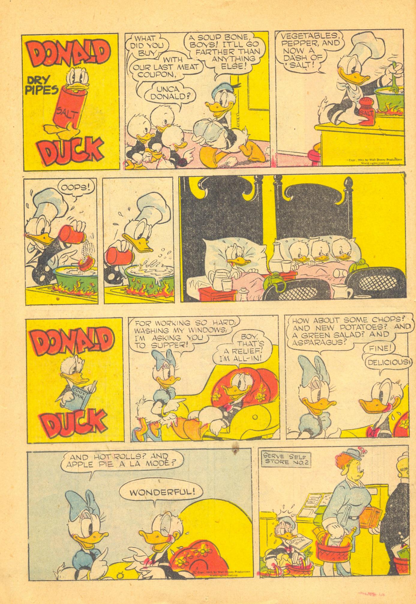 Read online Walt Disney's Comics and Stories comic -  Issue #42 - 44