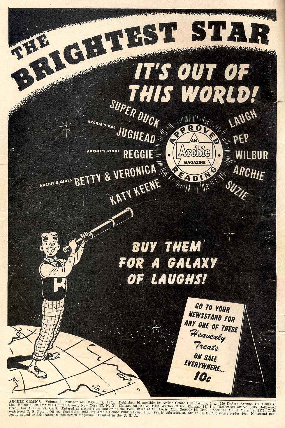 Read online Archie Comics comic -  Issue #050 - 2