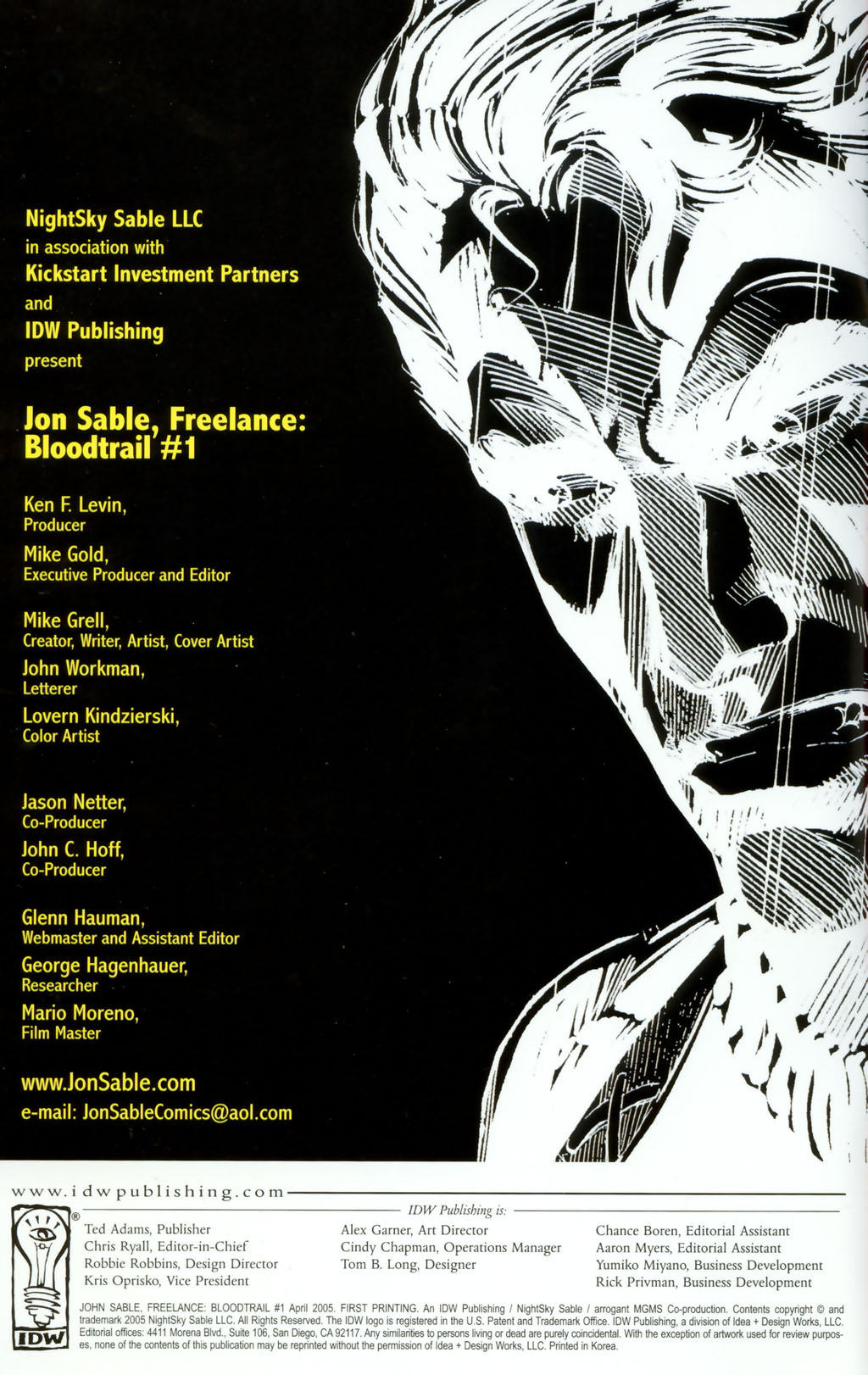 Read online Jon Sable, Freelance: Bloodtrail comic -  Issue #1 - 2