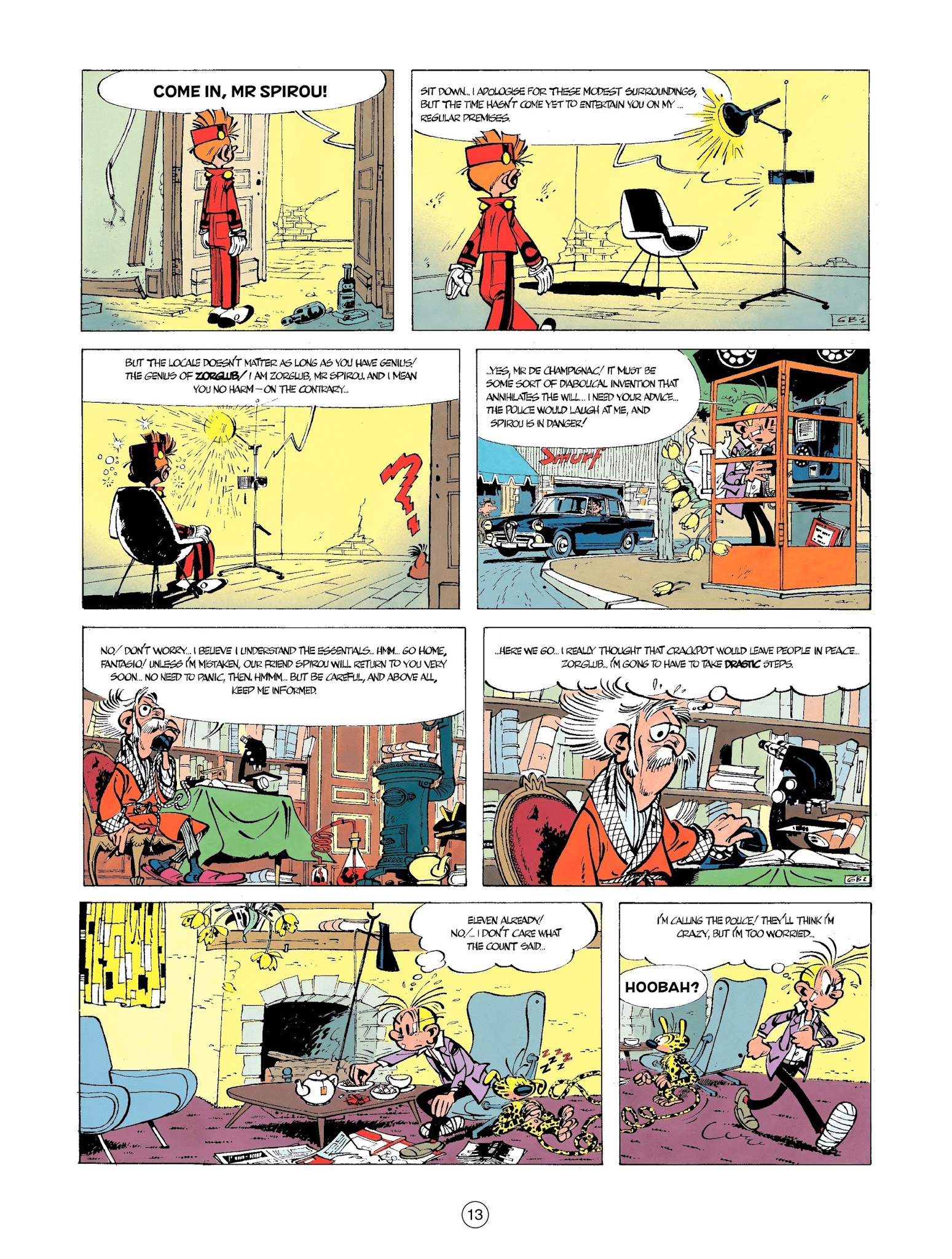 Read online Spirou & Fantasio (2009) comic -  Issue #13 - 14