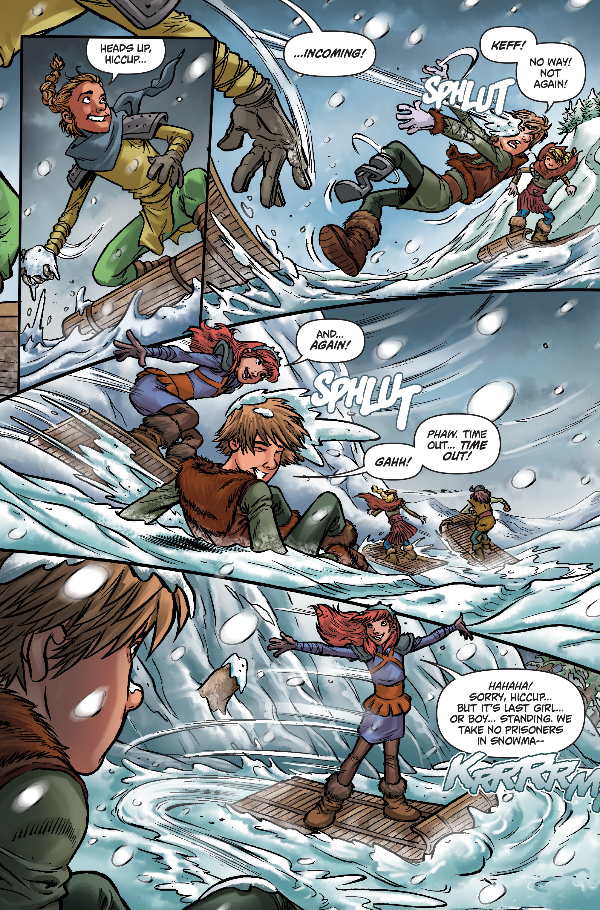 Read online DreamWorks Dragons: Defenders of Berk Collection: Fire & Ice comic -  Issue # TPB - 81