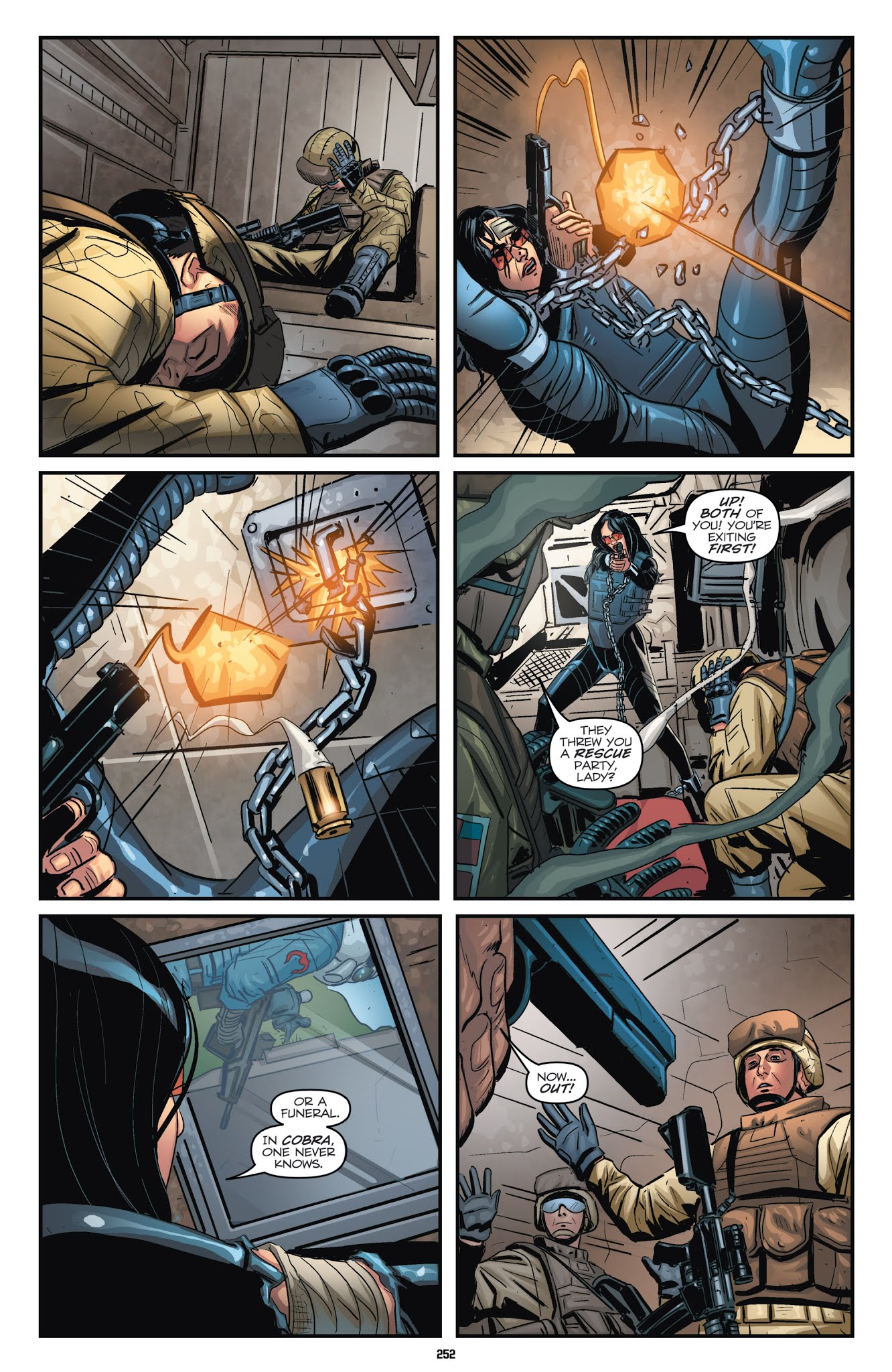 Read online G.I. Joe: The IDW Collection comic -  Issue # TPB 7 - 252