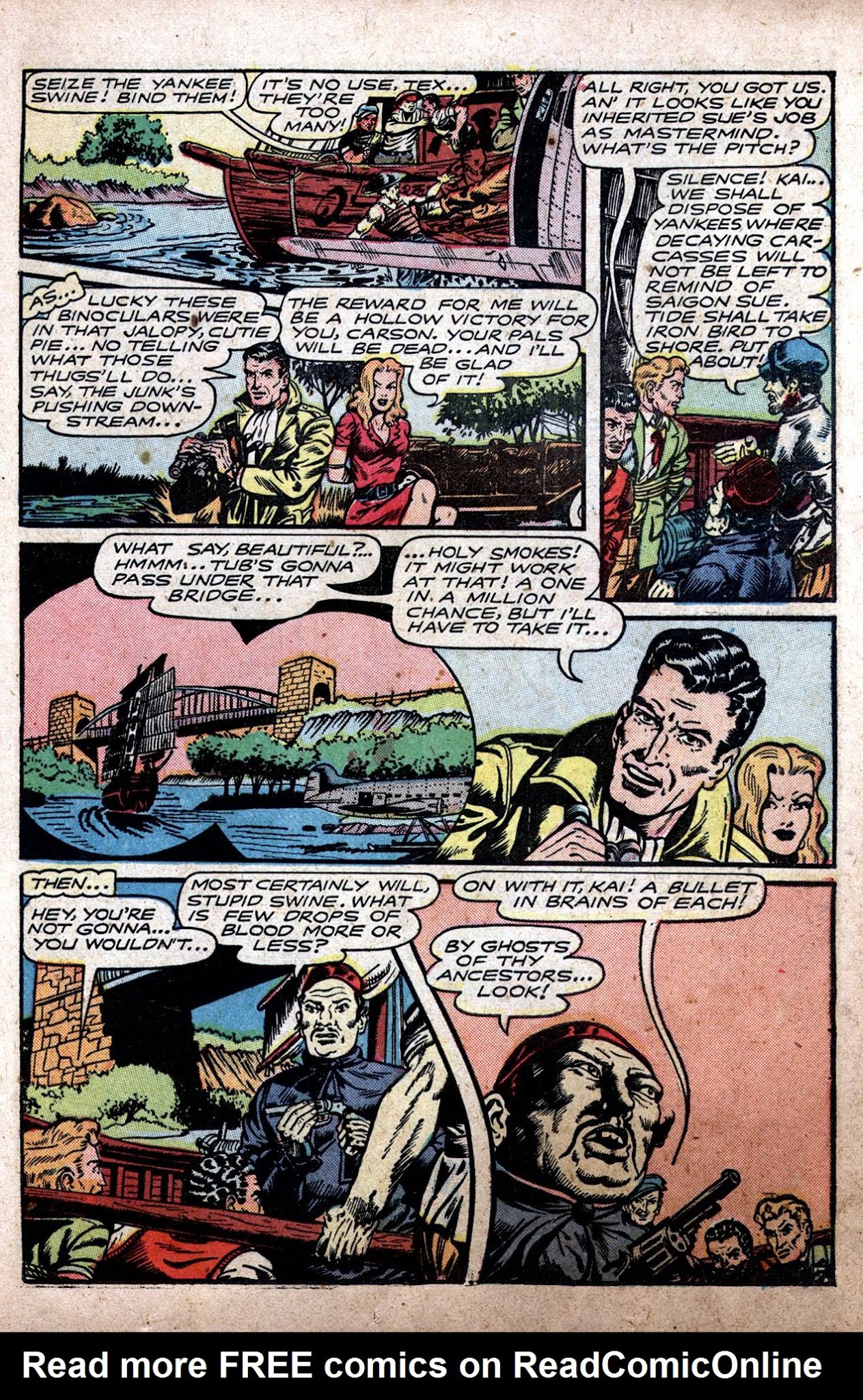 Read online Fight Comics comic -  Issue #51 - 19