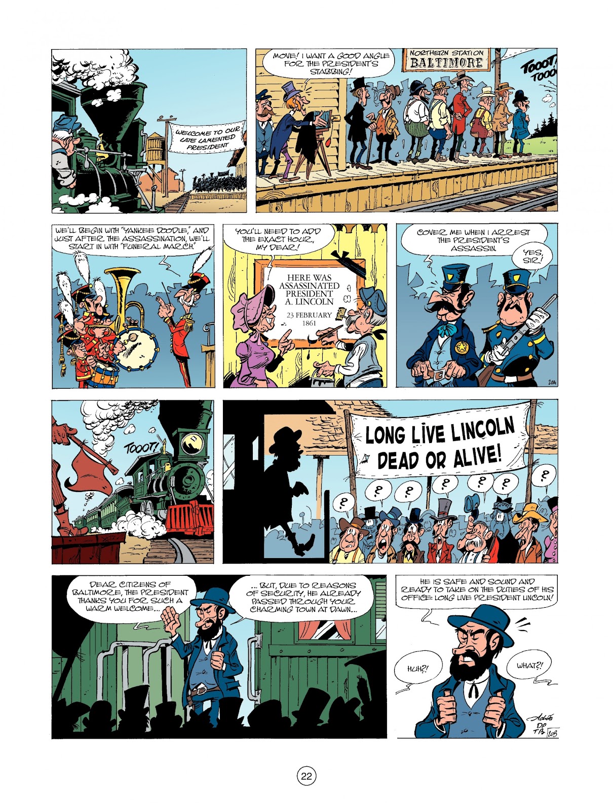 A Lucky Luke Adventure issue 31 - Page 22