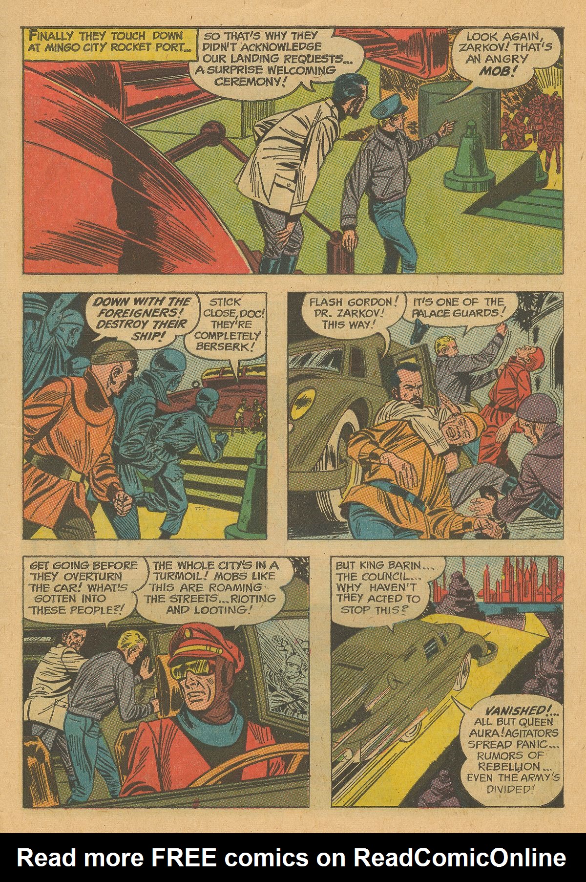 Read online Flash Gordon (1966) comic -  Issue #2 - 7