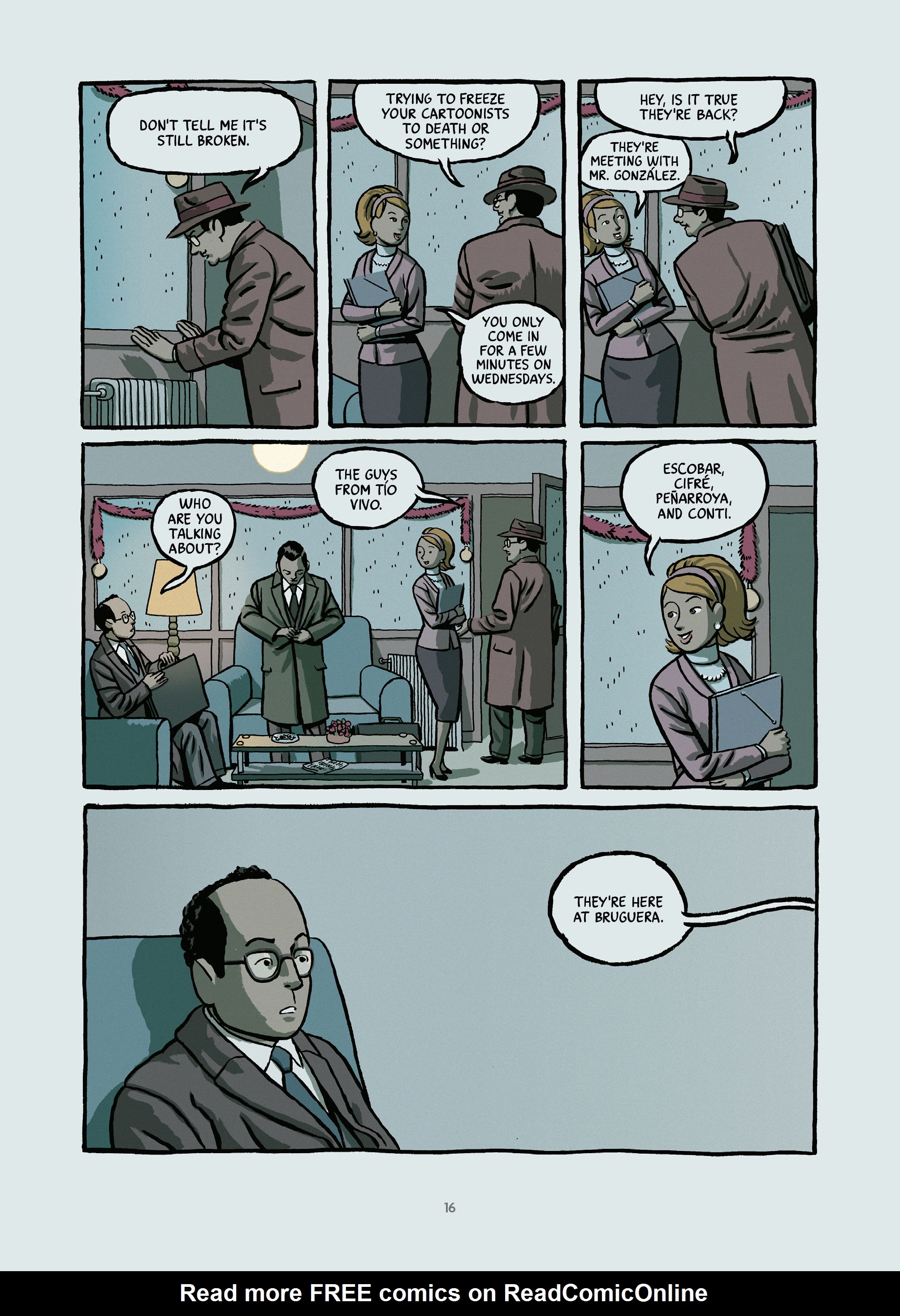 Read online The Winter of the Cartoonist comic -  Issue # TPB - 17