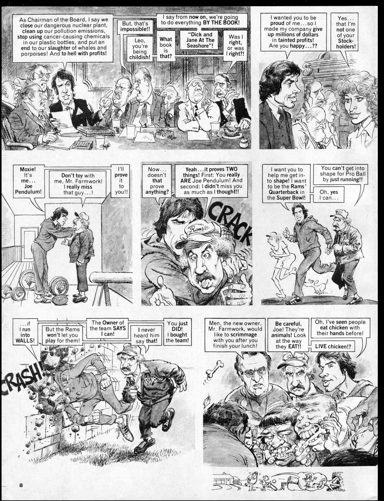 Read online MAD comic -  Issue #206 - 10