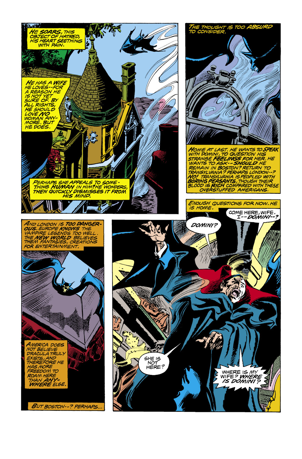 Read online Tomb of Dracula (1972) comic -  Issue #61 - 5