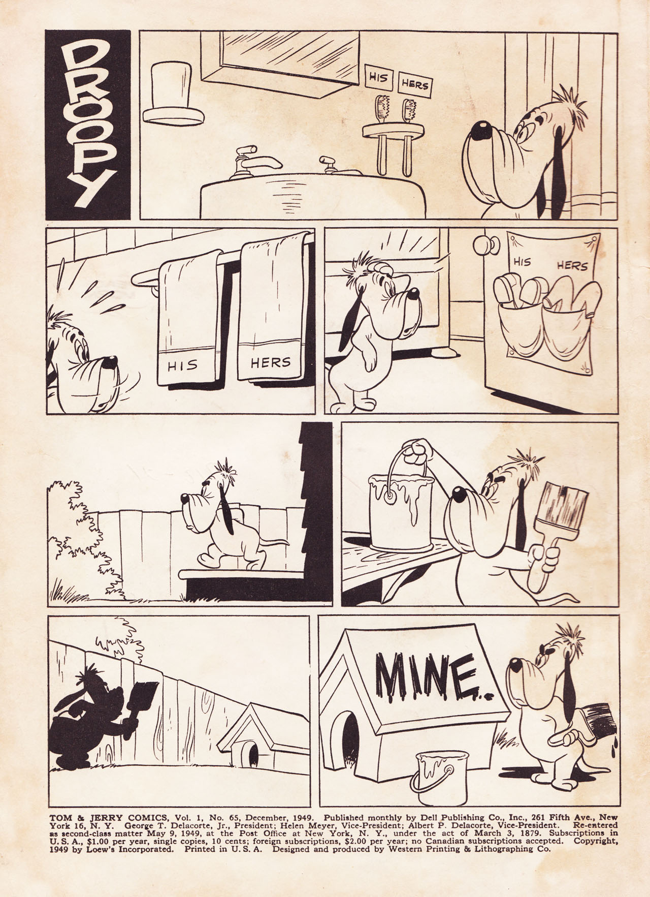 Read online Tom & Jerry Comics comic -  Issue #65 - 3