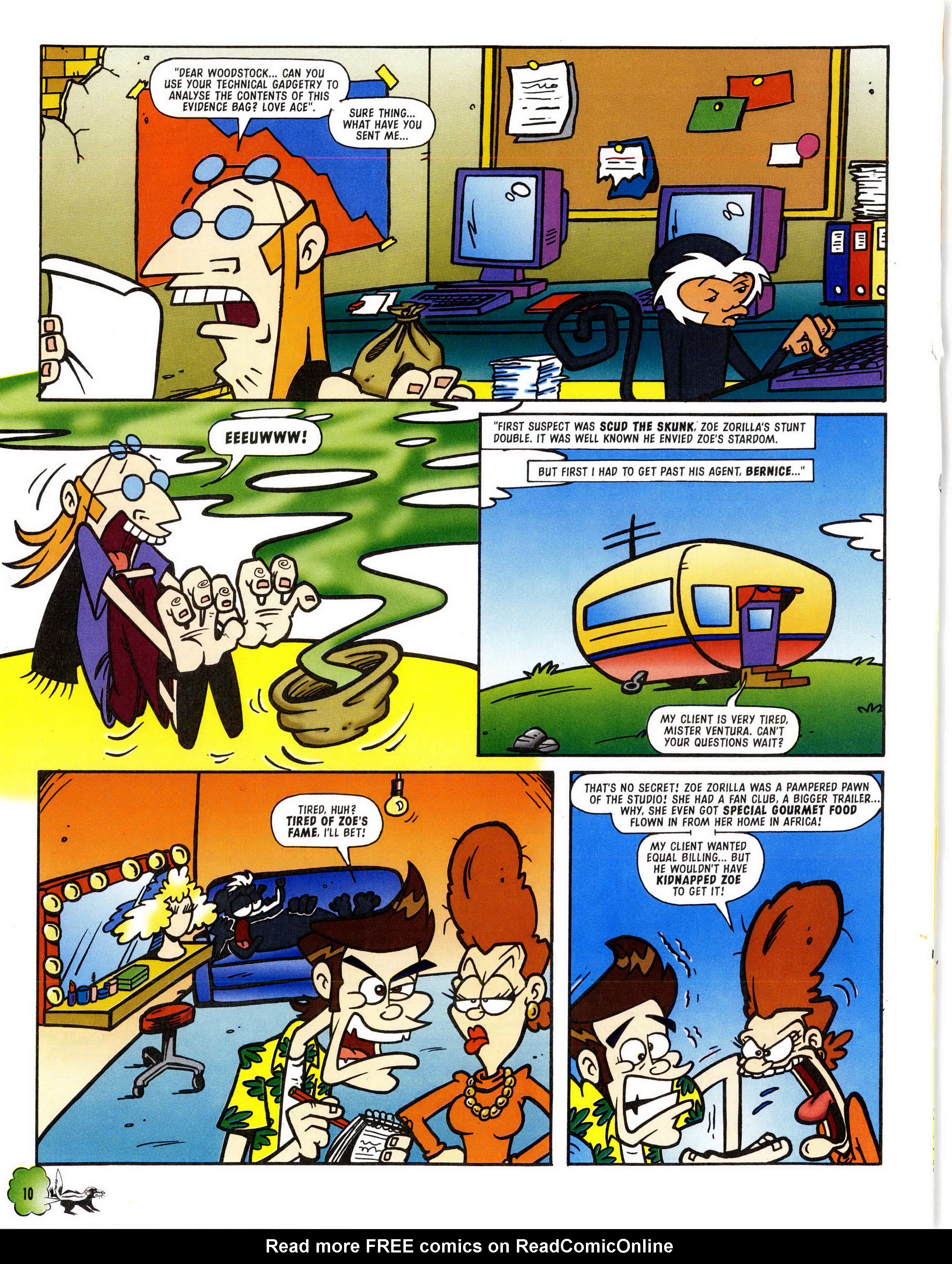Read online Ace Ventura Pet Detective comic -  Issue #7 - 10