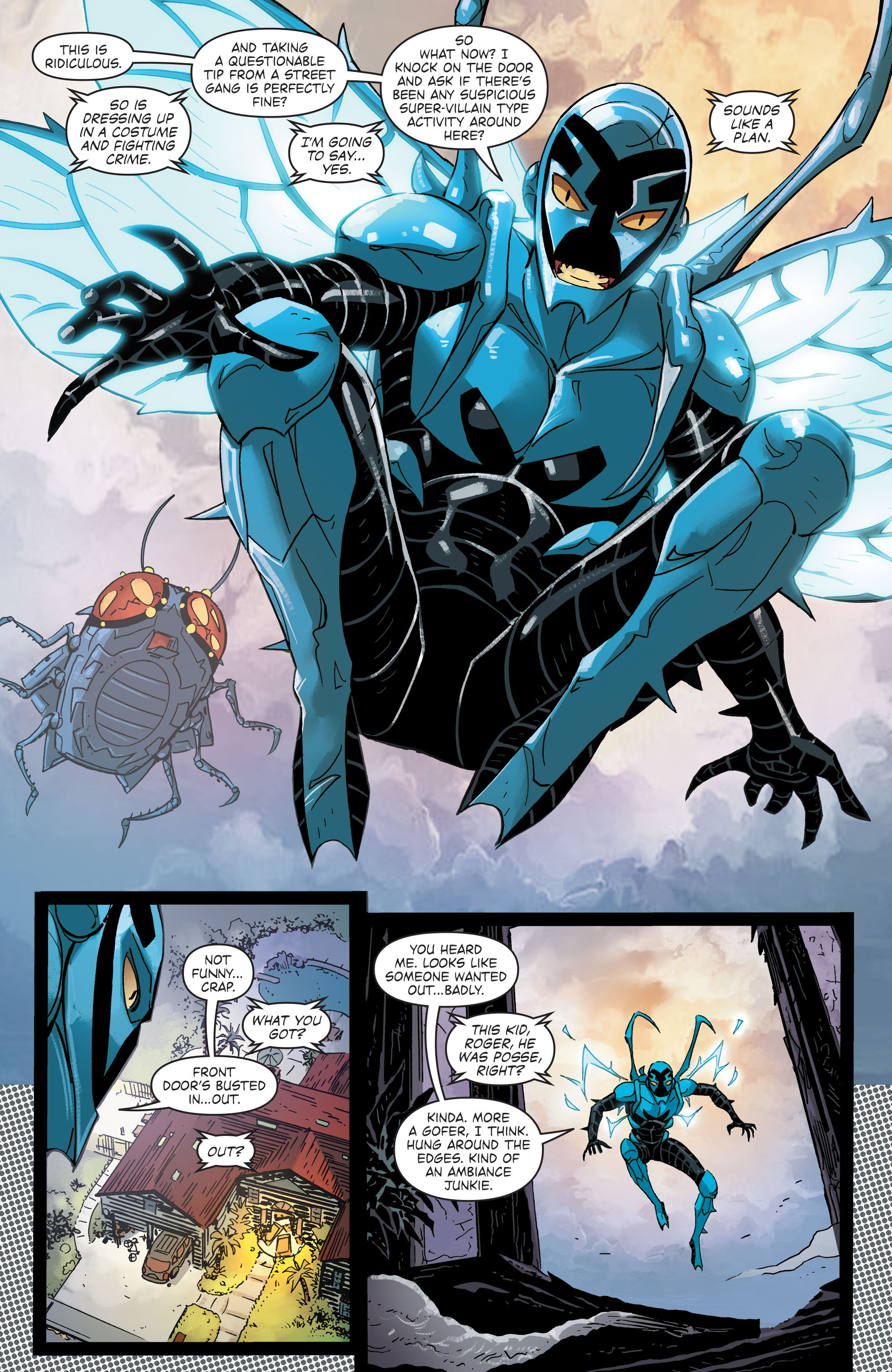 Read online Blue Beetle (2016) comic -  Issue #1 - 14