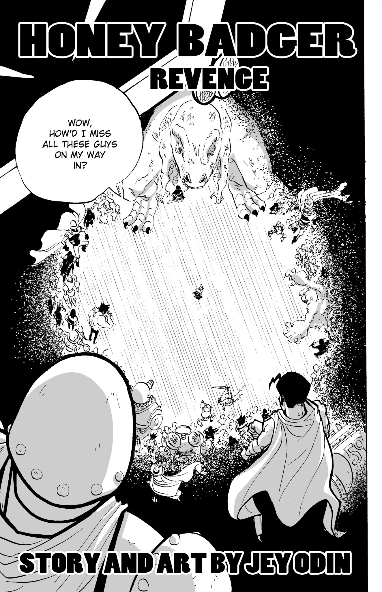 Read online Honey Badger vs. The World comic -  Issue # Full - 4