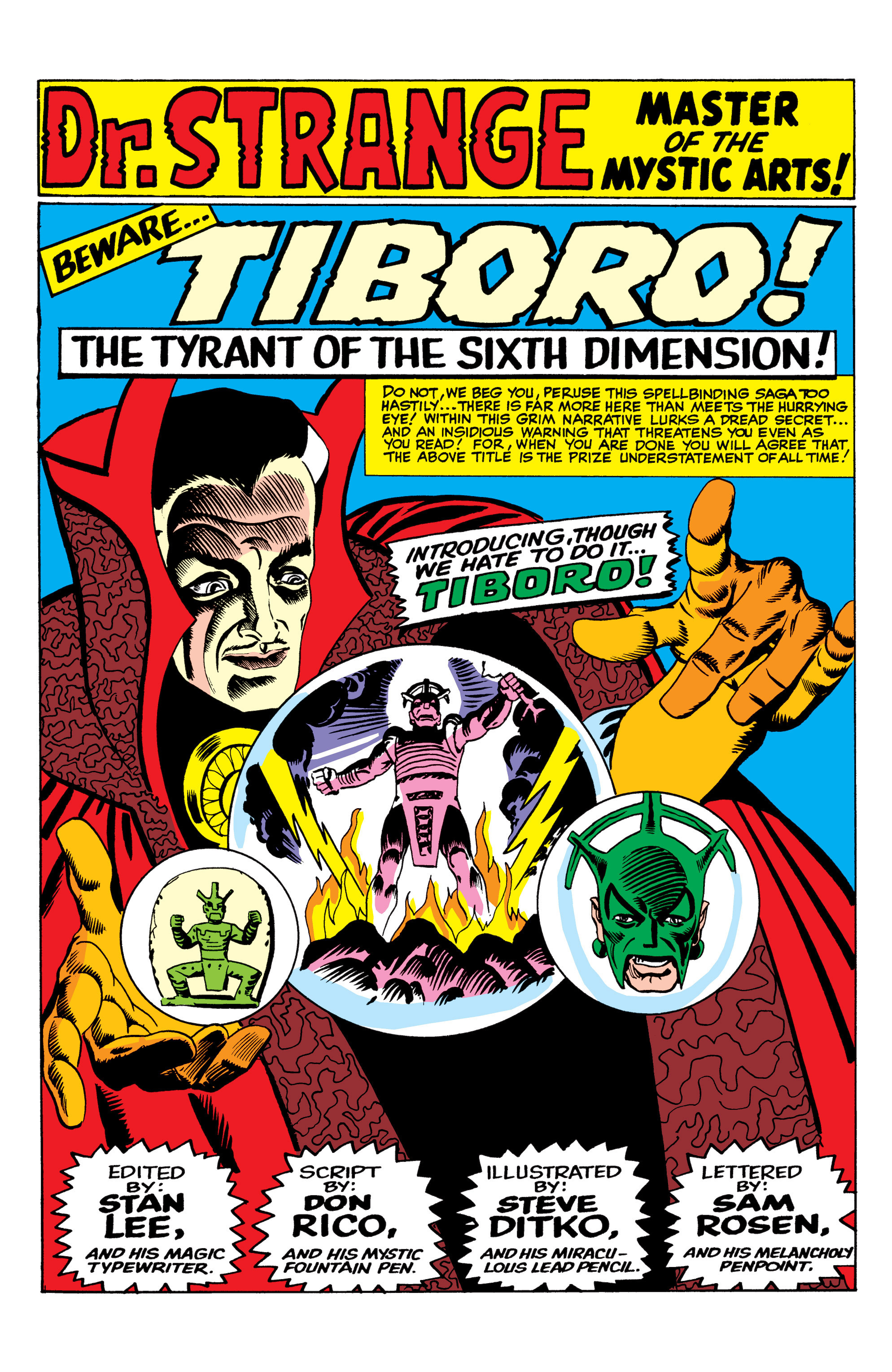 Read online Marvel Masterworks: Doctor Strange comic -  Issue # TPB 1 - 165