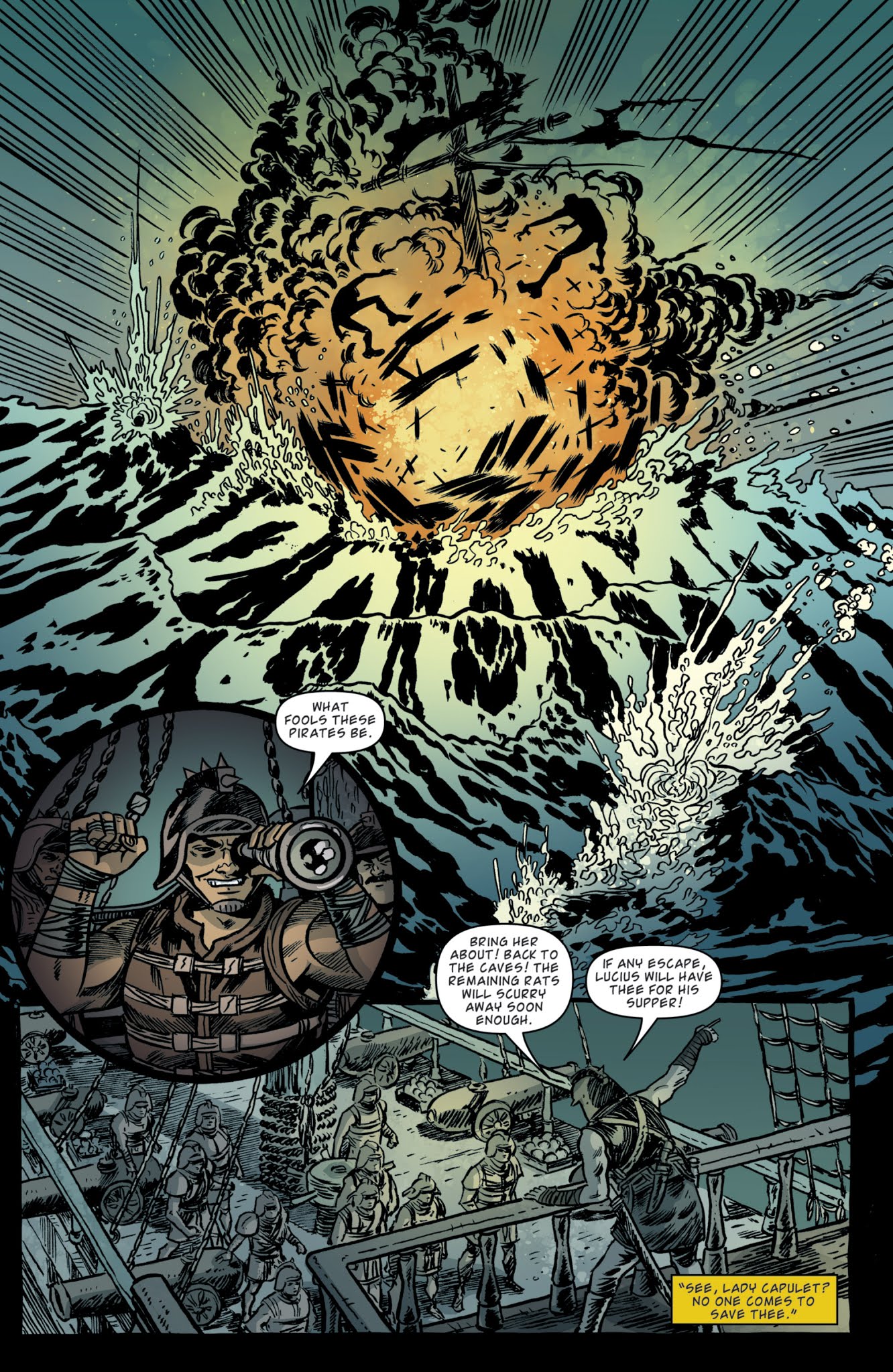 Read online Kill Shakespeare: The Mask of Night comic -  Issue #4 - 4