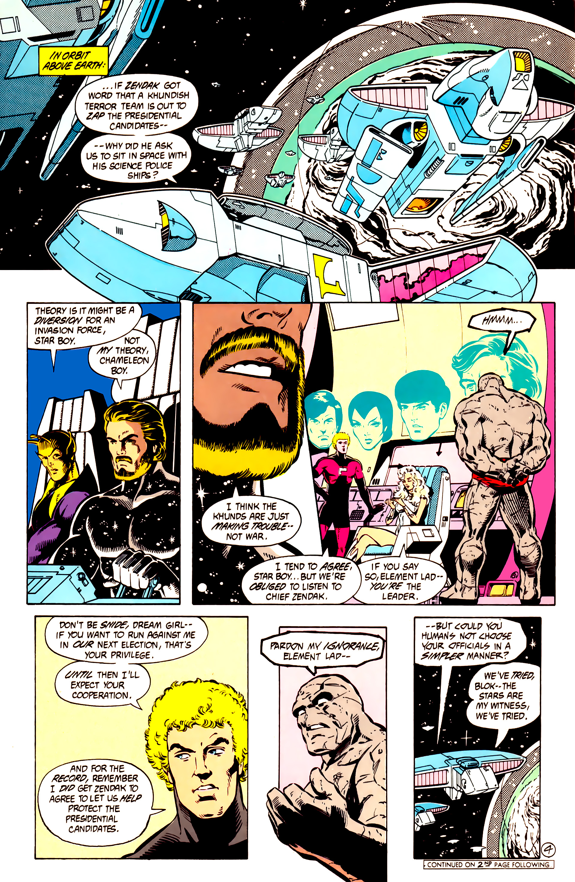 Read online Legion of Super-Heroes (1984) comic -  Issue #10 - 6