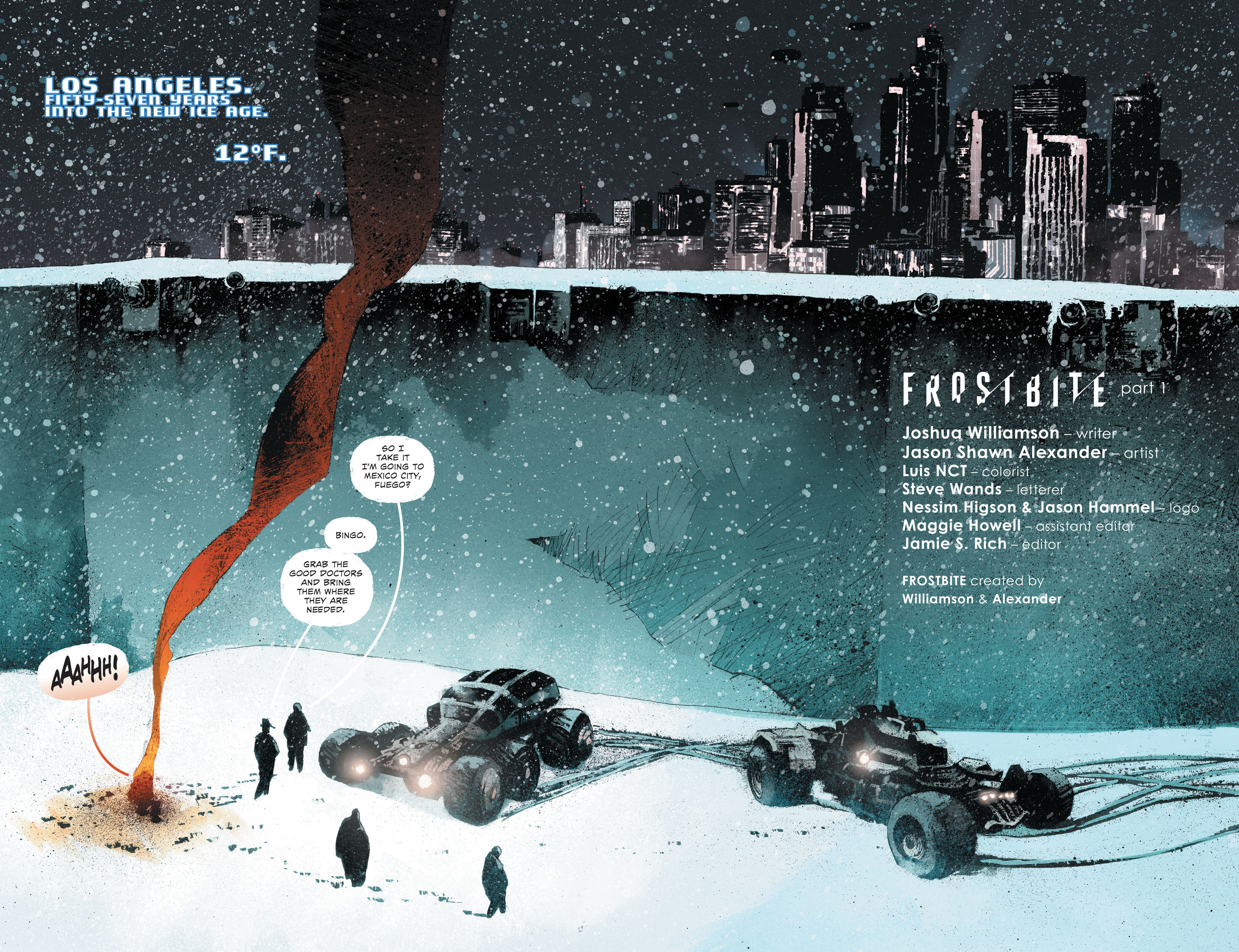 Read online Frostbite comic -  Issue #1 - 3