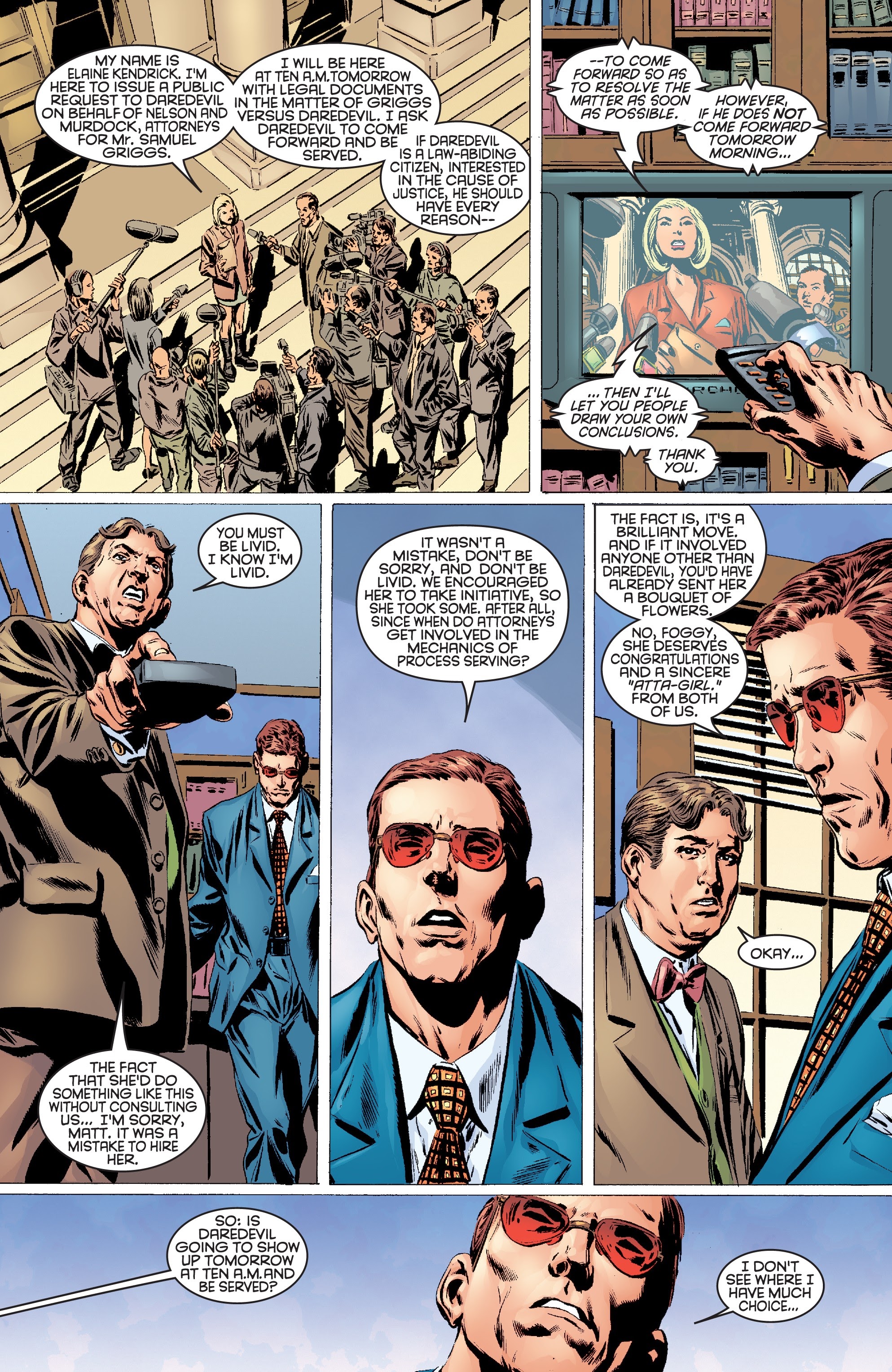 Read online Marvel Knights Daredevil by Bendis, Jenkins, Gale & Mack: Unusual Suspects comic -  Issue # TPB (Part 3) - 2