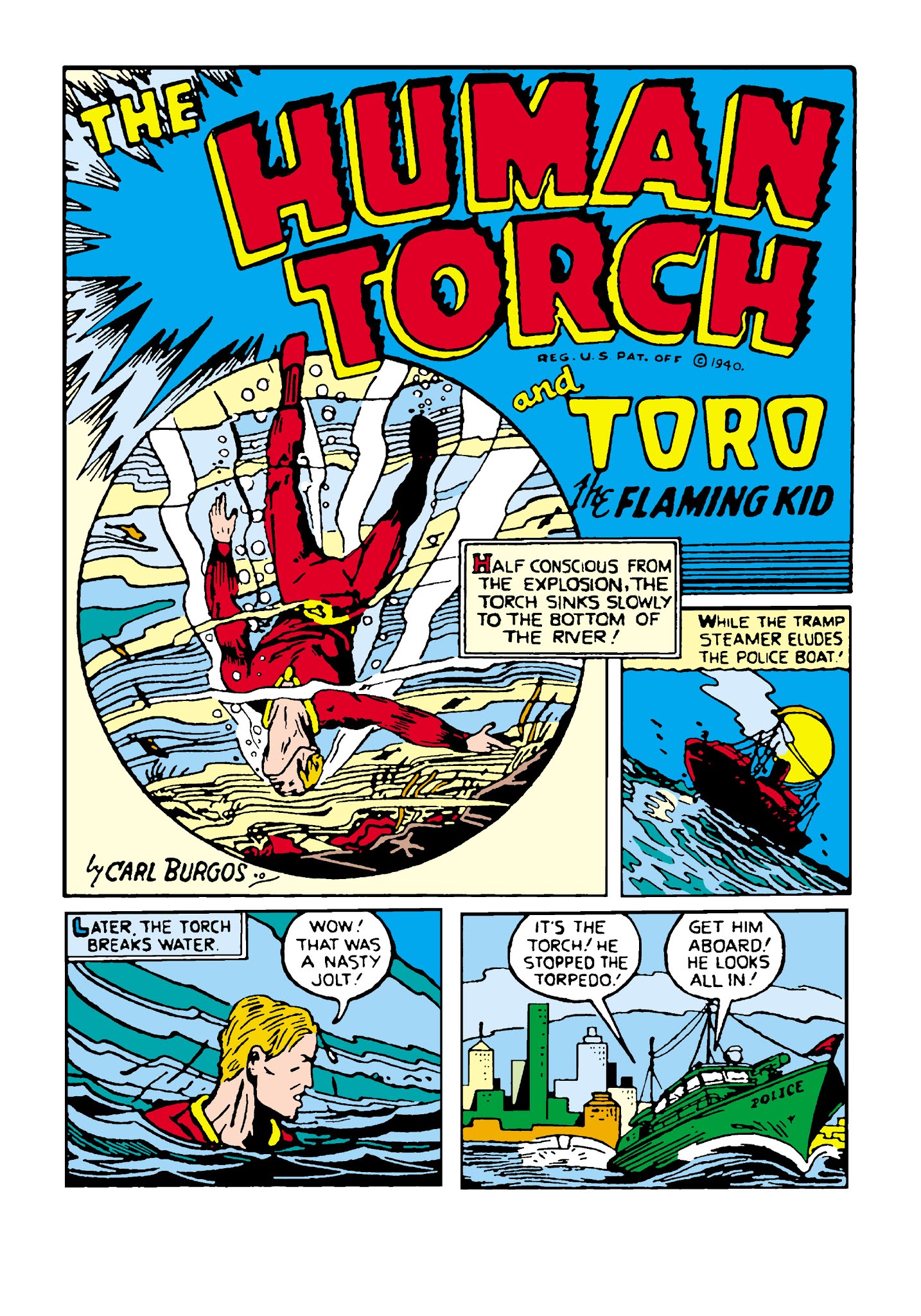 Read online Marvel Masterworks: Golden Age Human Torch comic -  Issue # TPB 1 (Part 1) - 97
