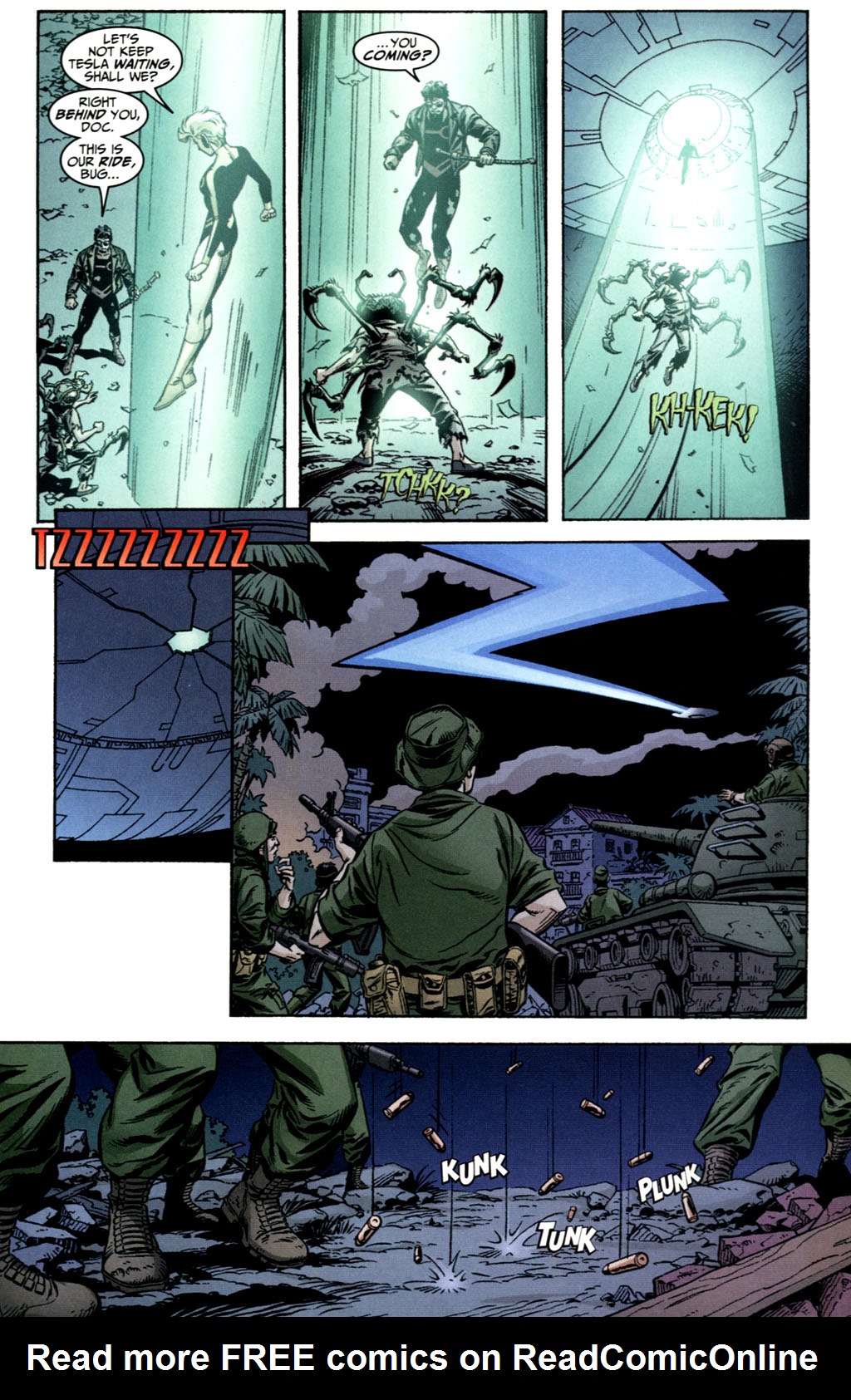 Read online Section Zero comic -  Issue #1 - 15