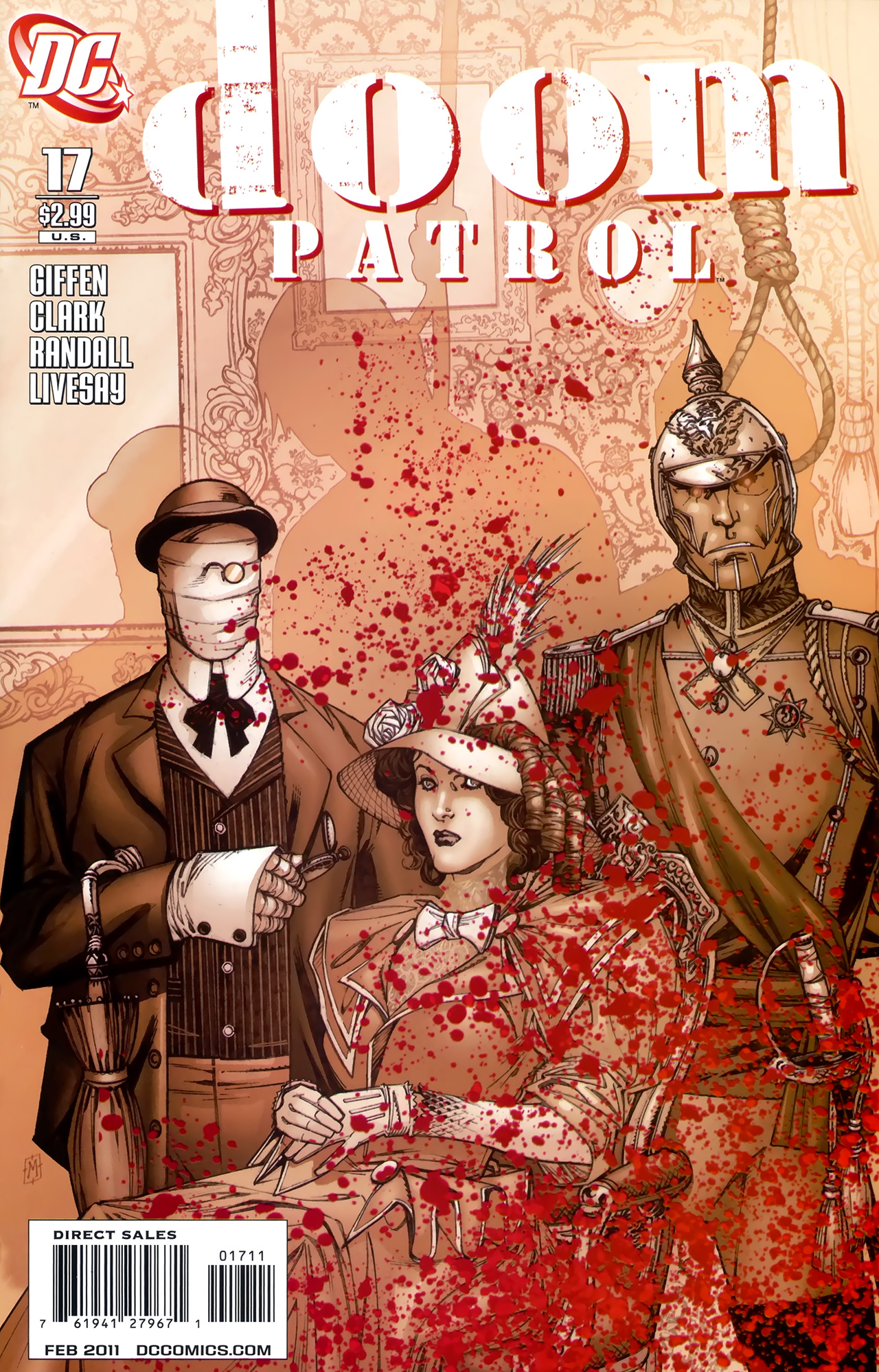 Read online Doom Patrol (2009) comic -  Issue #17 - 1