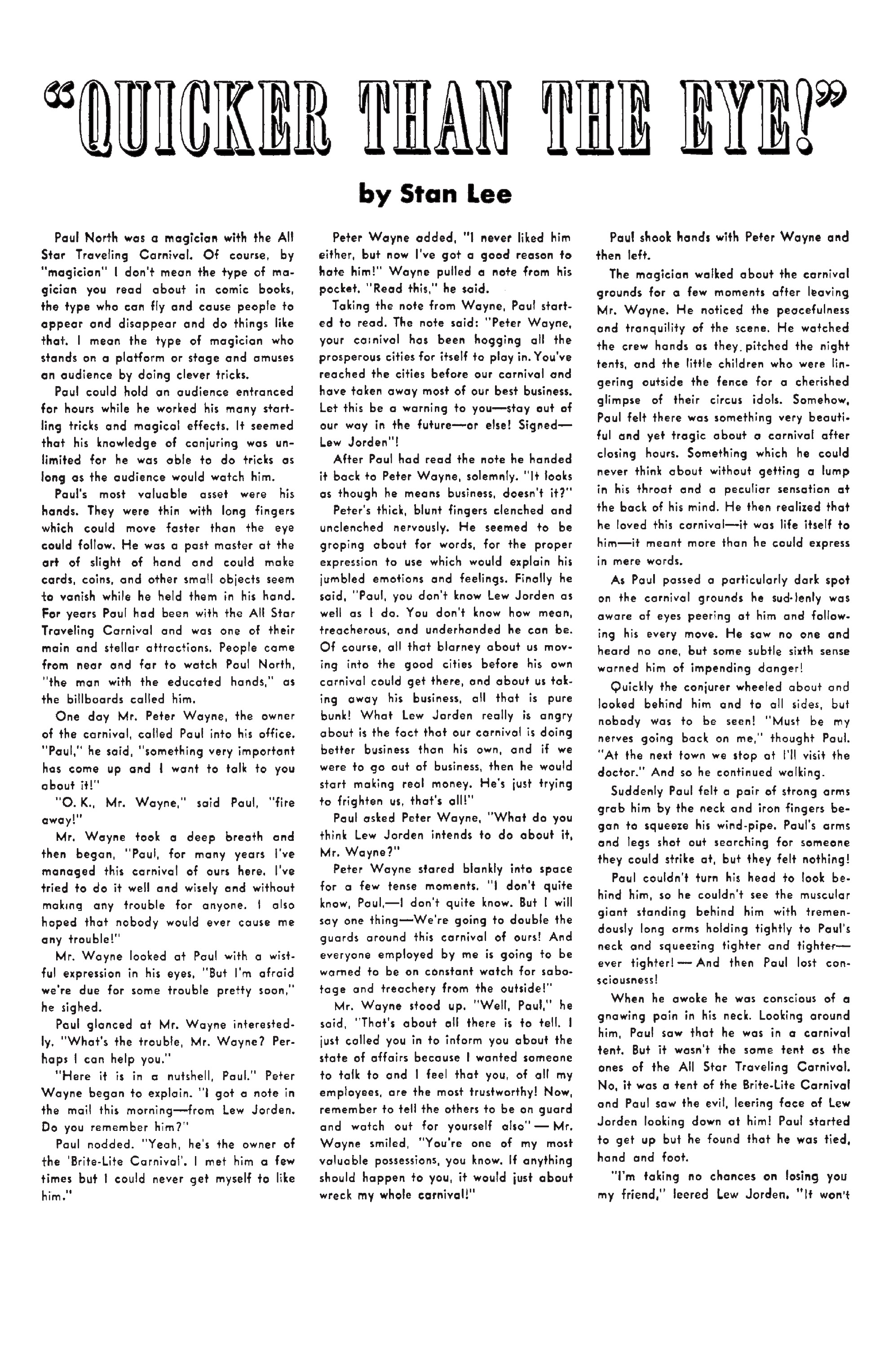 Read online USA Comics comic -  Issue #3 - 42