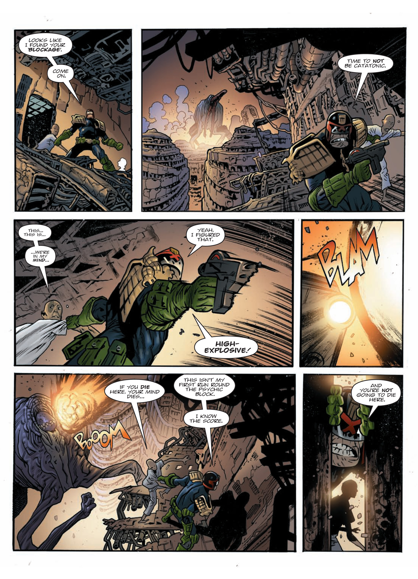 Read online Judge Dredd: Day of Chaos: Fallout comic -  Issue # TPB (Part 1) - 84