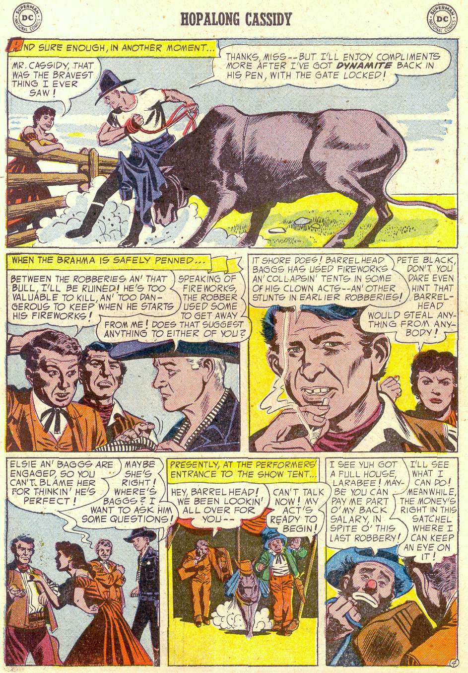 Read online Hopalong Cassidy comic -  Issue #90 - 6