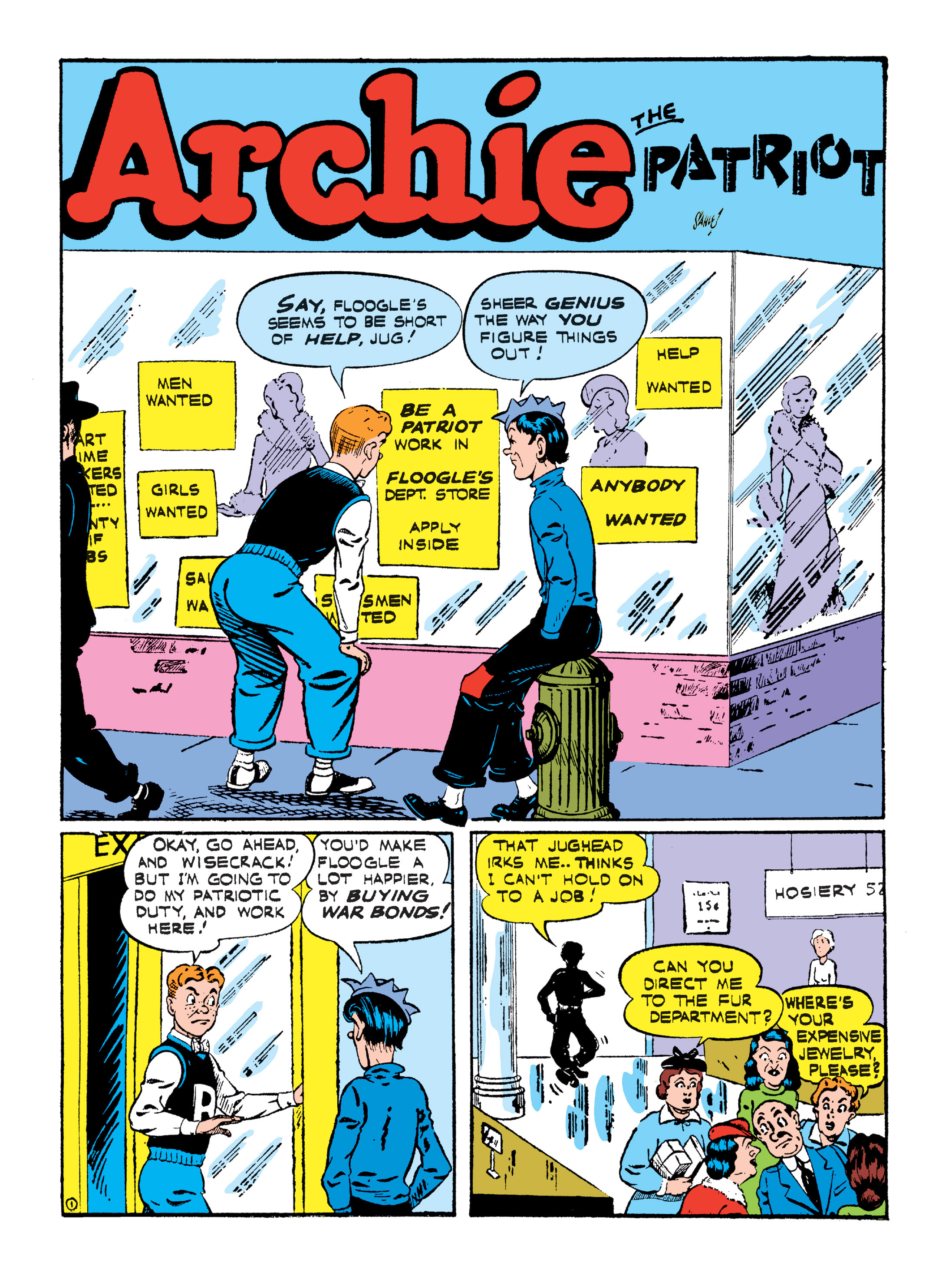 Read online Jughead and Archie Double Digest comic -  Issue #6 - 129