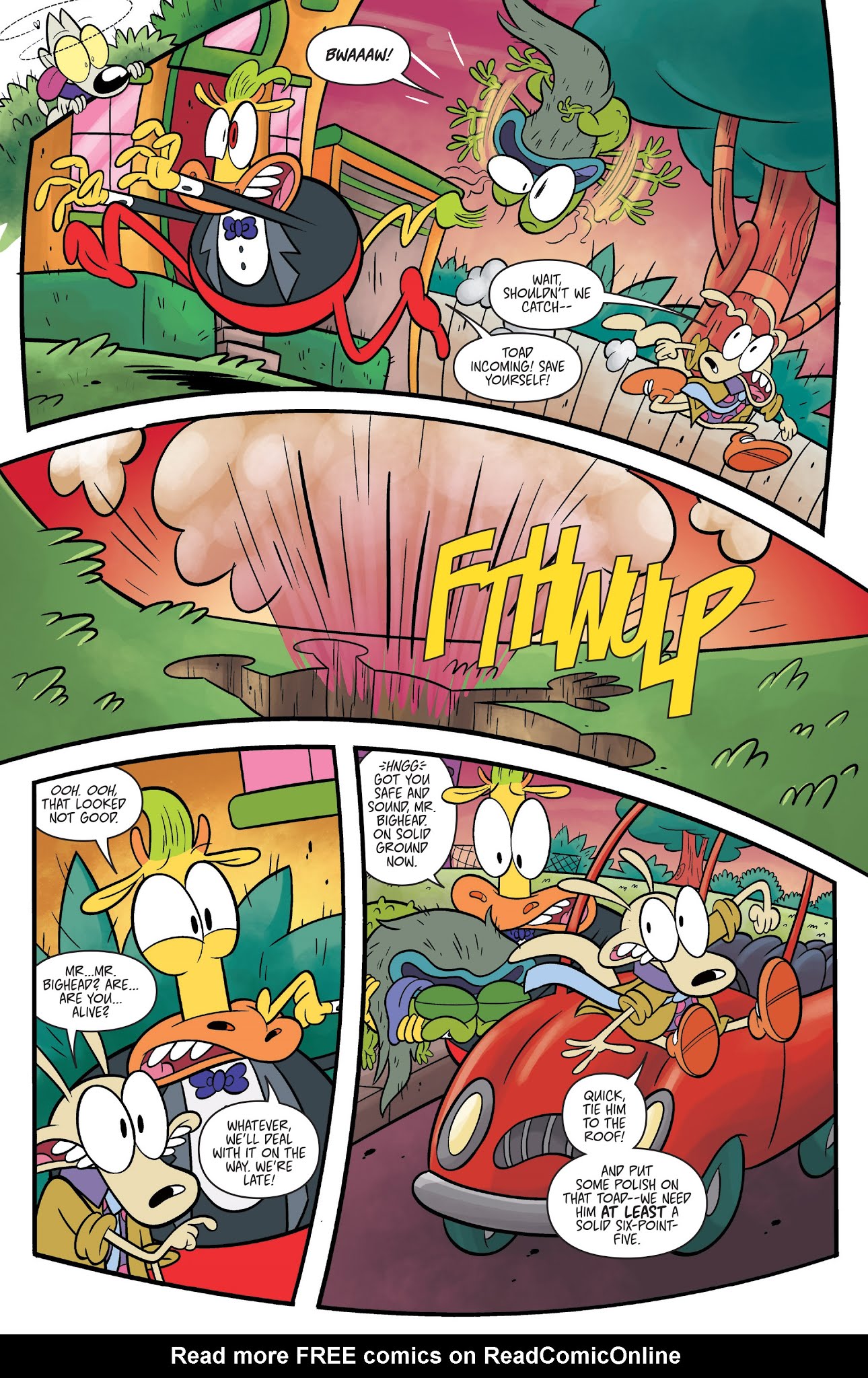 Read online Rocko's Modern Life (2017) comic -  Issue #4 - 4