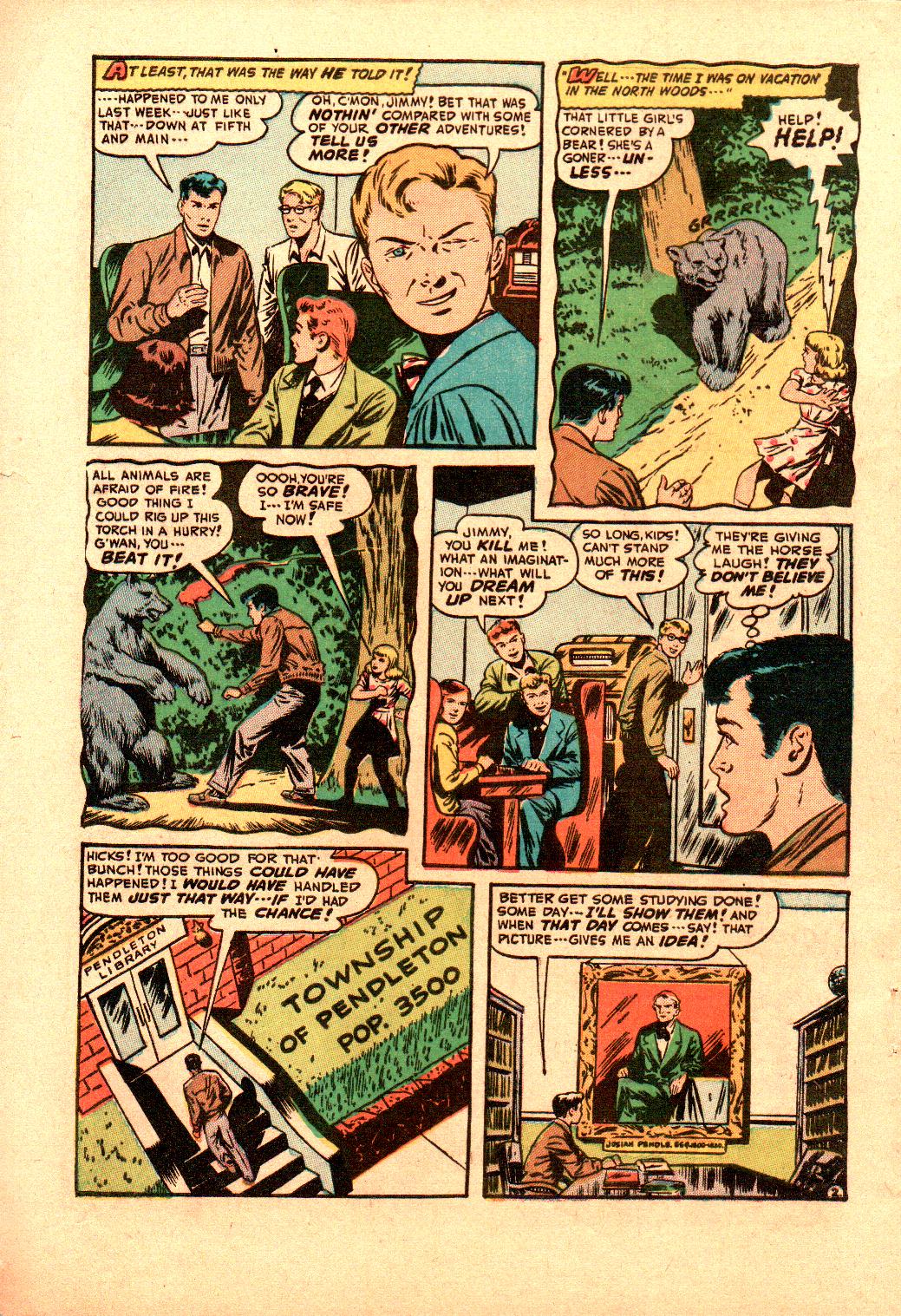 Read online Adventures Into The Unknown comic -  Issue #10 - 4