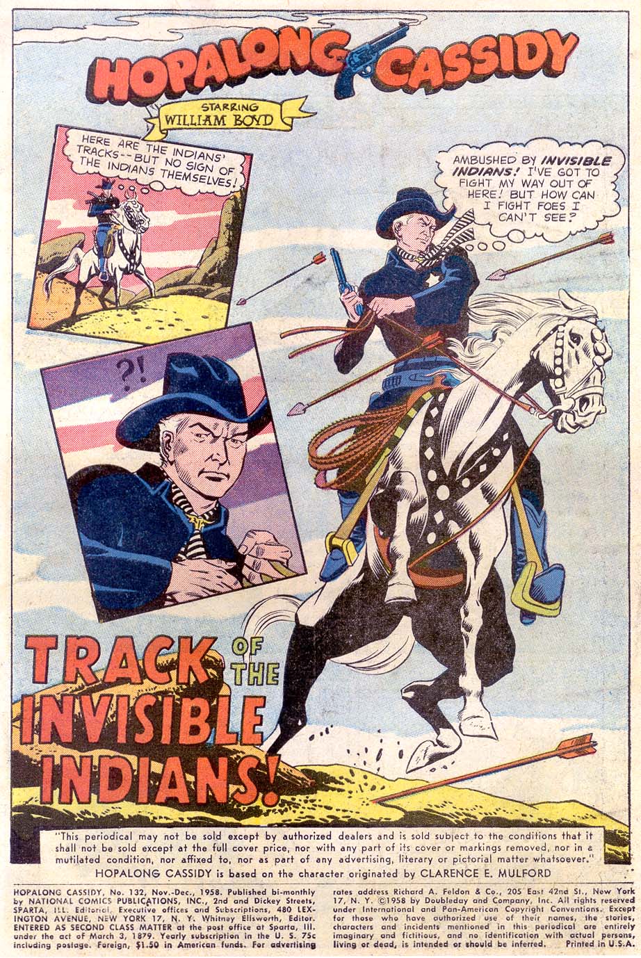 Read online Hopalong Cassidy comic -  Issue #132 - 3
